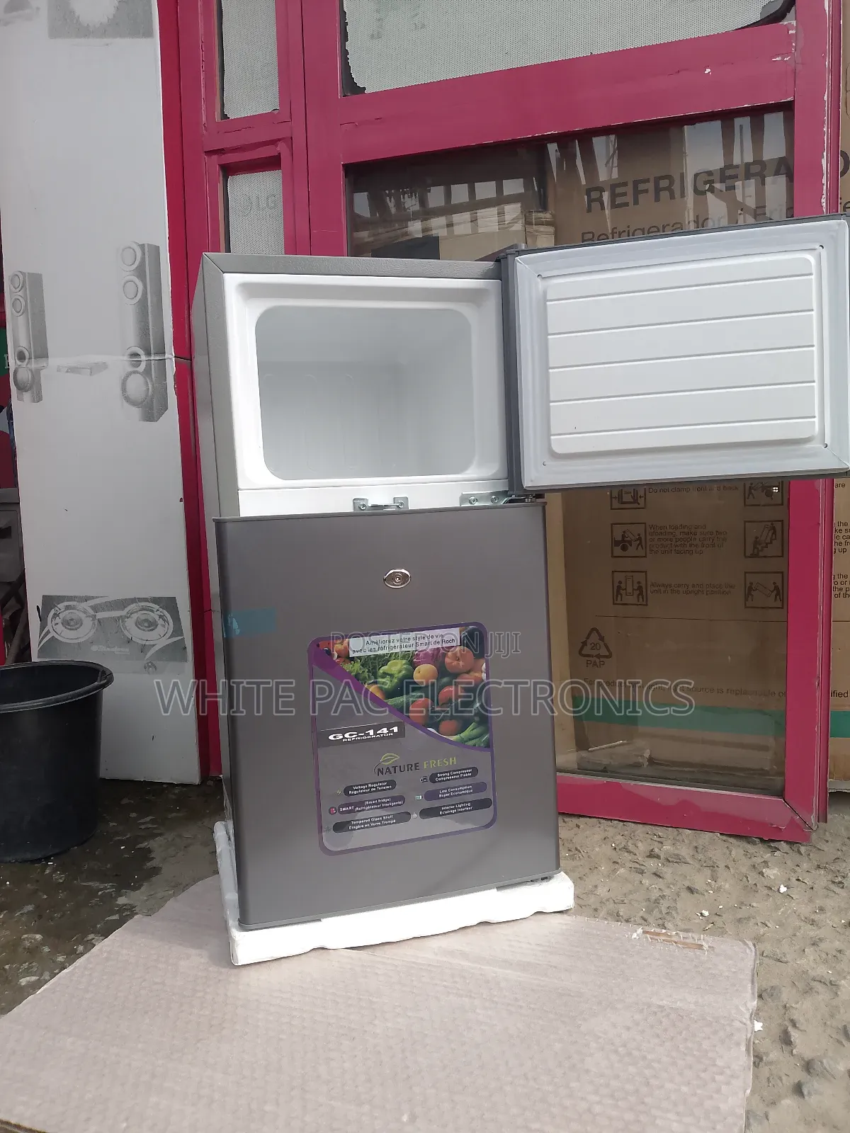 Brand New Lg Double Door 110 Litre Fridge Fast Ice Maker