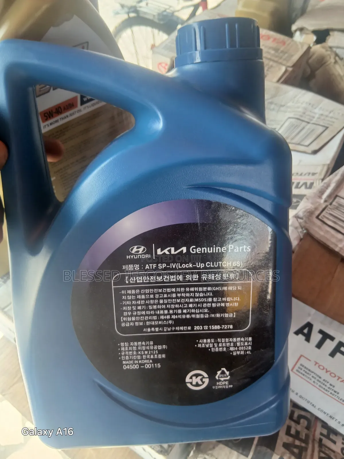 Hyundai Atf Sp Iv 4litres