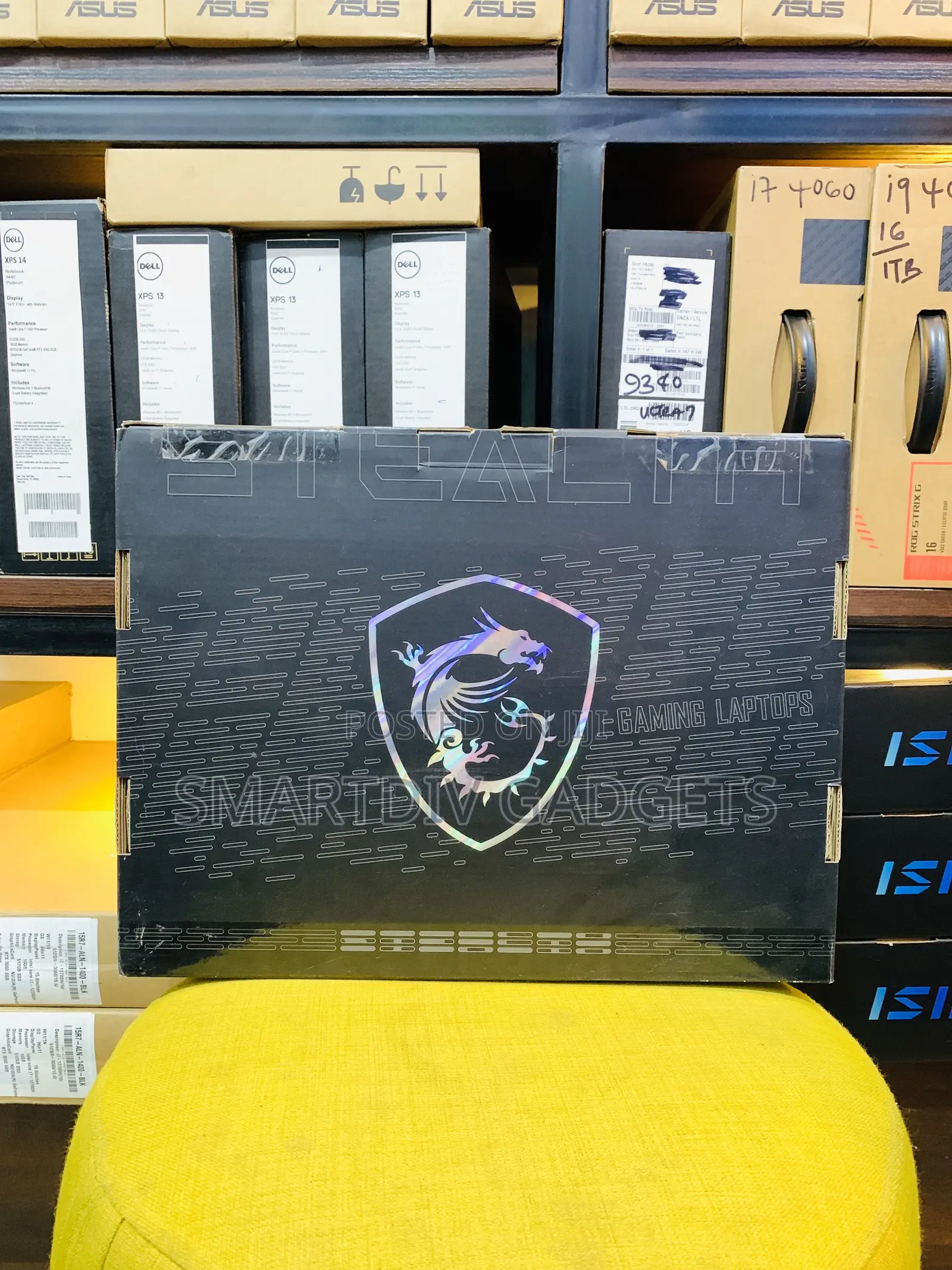 New Laptop MSI Stealth 17 Studio A13V 32GB Intel Core I9 SSD 1T