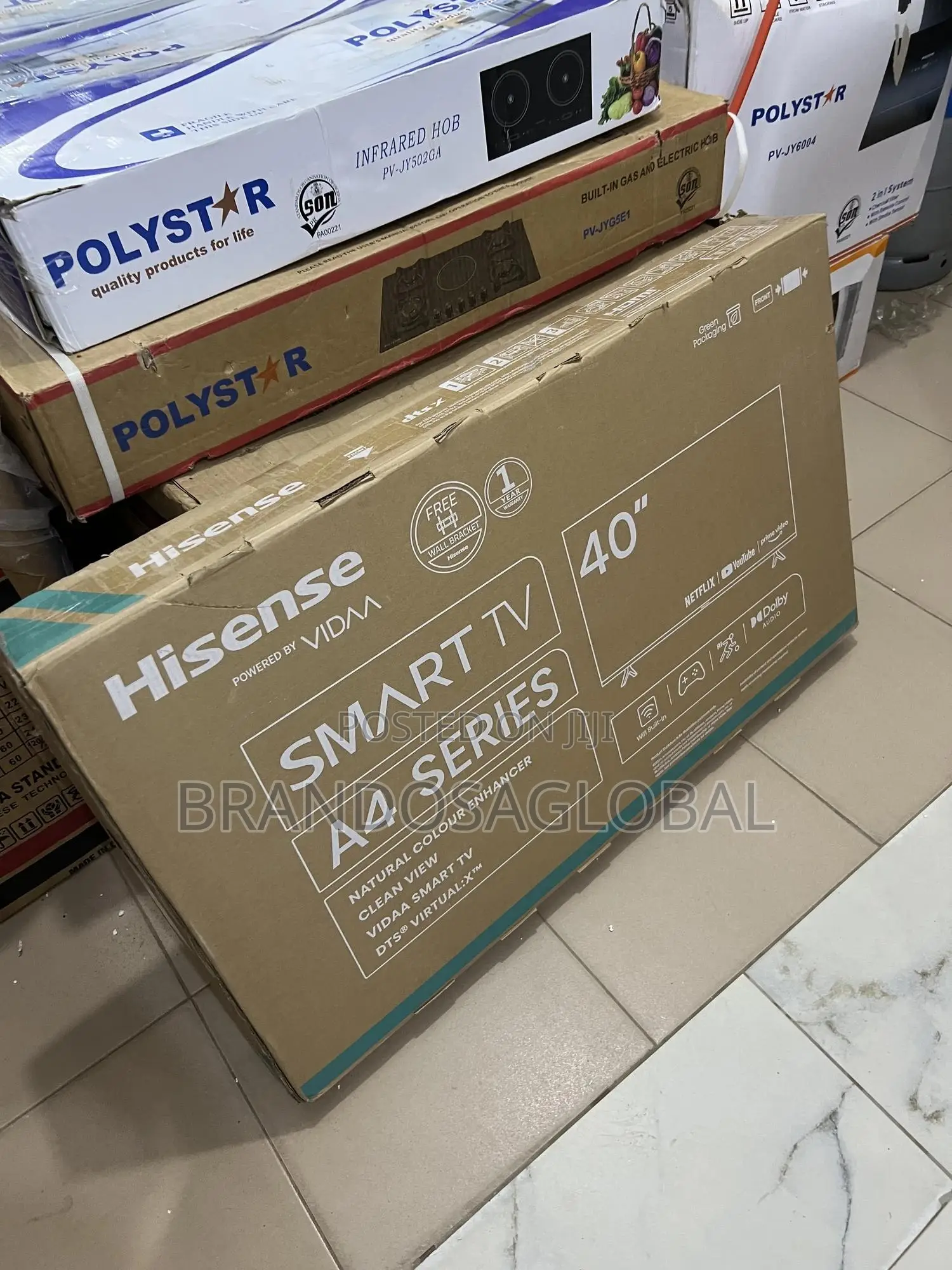 40 Inches Hisense A4 Series Led Tv (40a4k) - Smart Tech