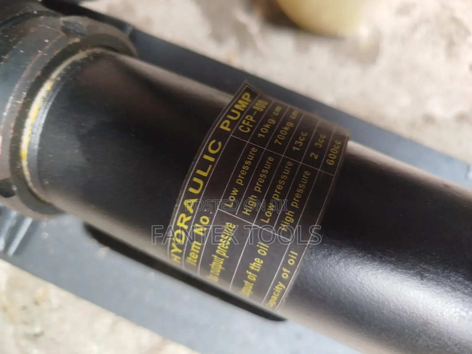 Foot Hydraulic Pump.