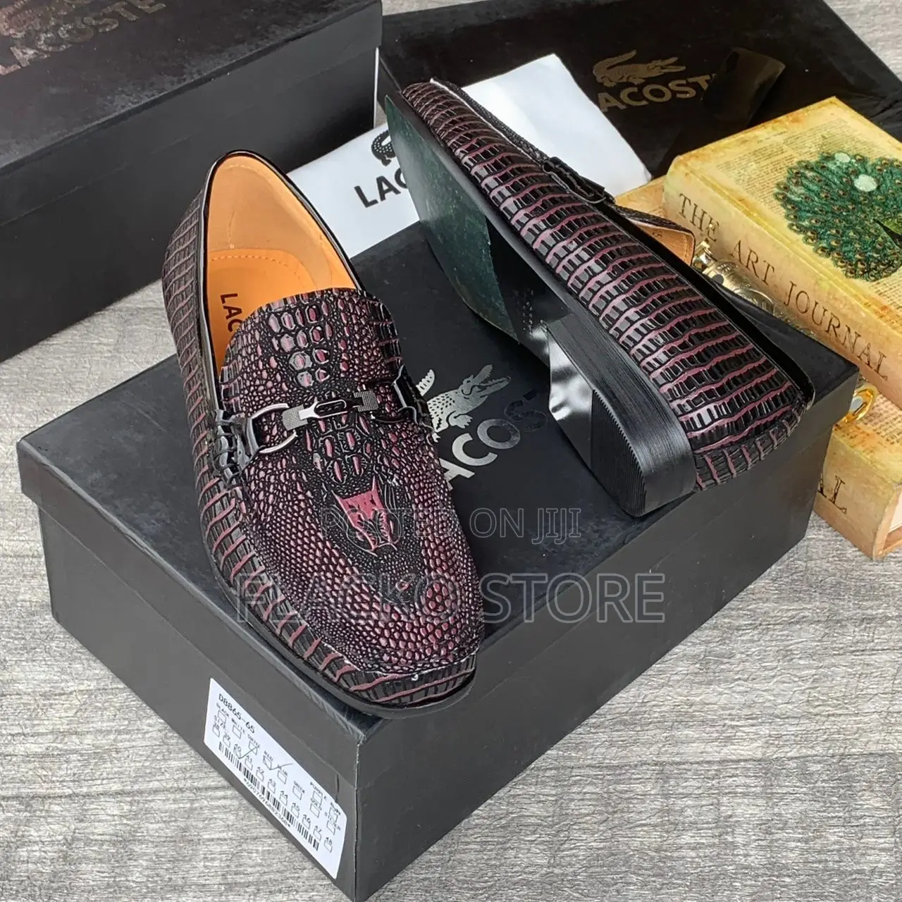 Original Lacoste Loafers Shoes