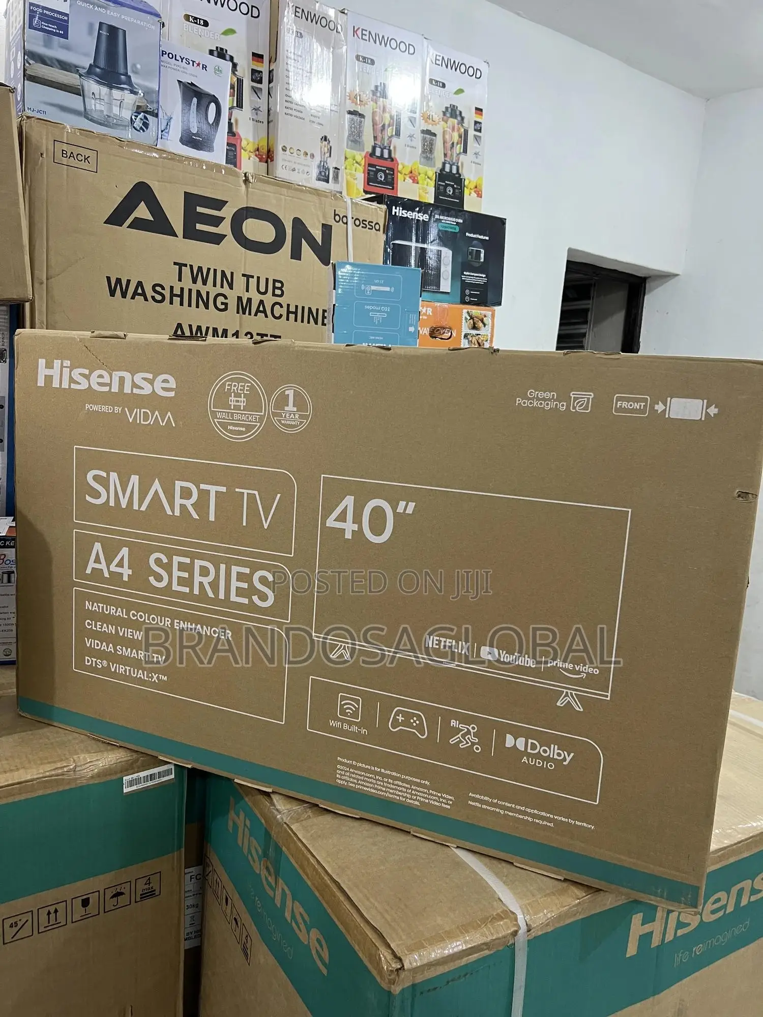 Great Value Hisense Smart Tv - 40 Inches A4 Series