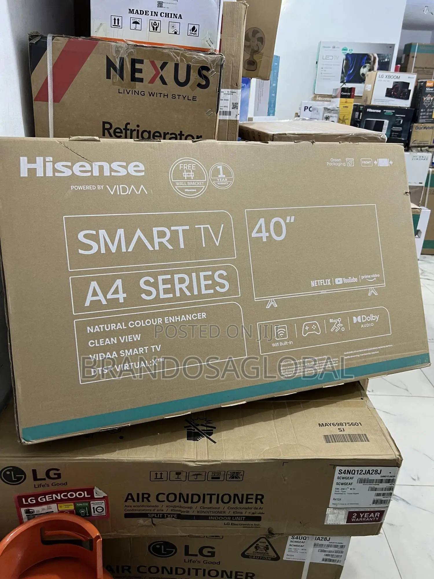 A Series Edition 40 Inches Hisense Smart Led Tv