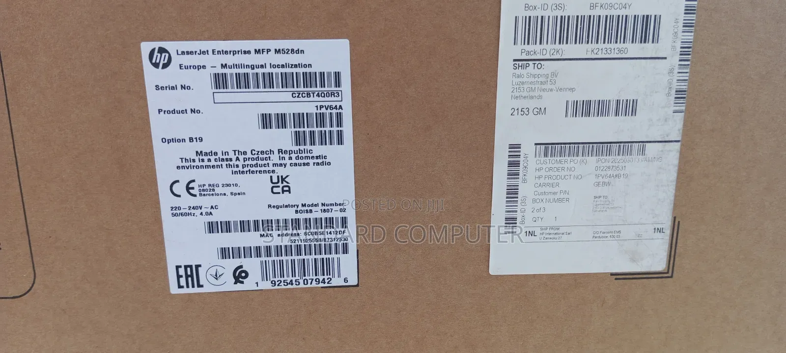 Hp Enterprise MFP M528dn