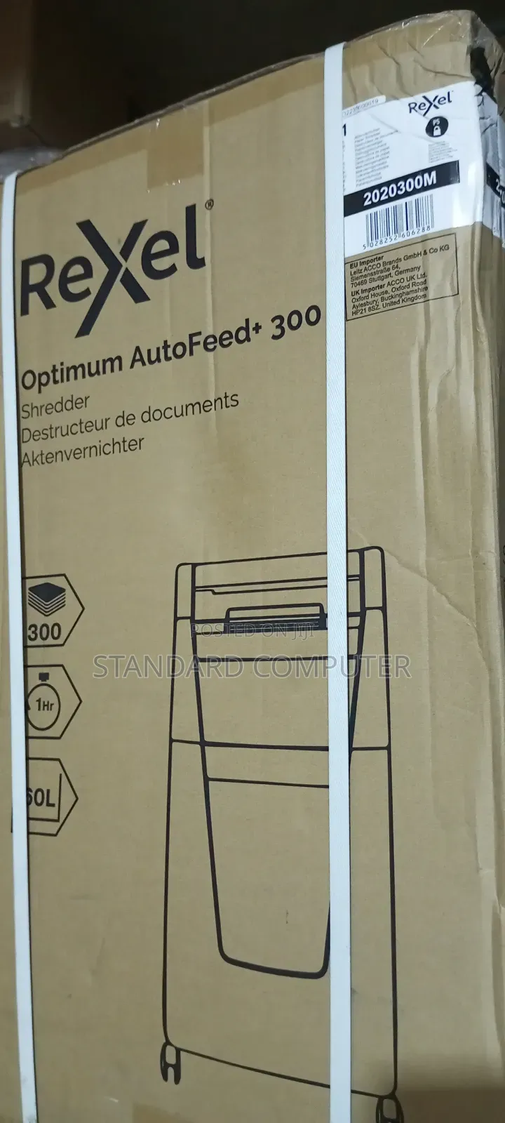 Rexel Optimum Auto Feed+300m