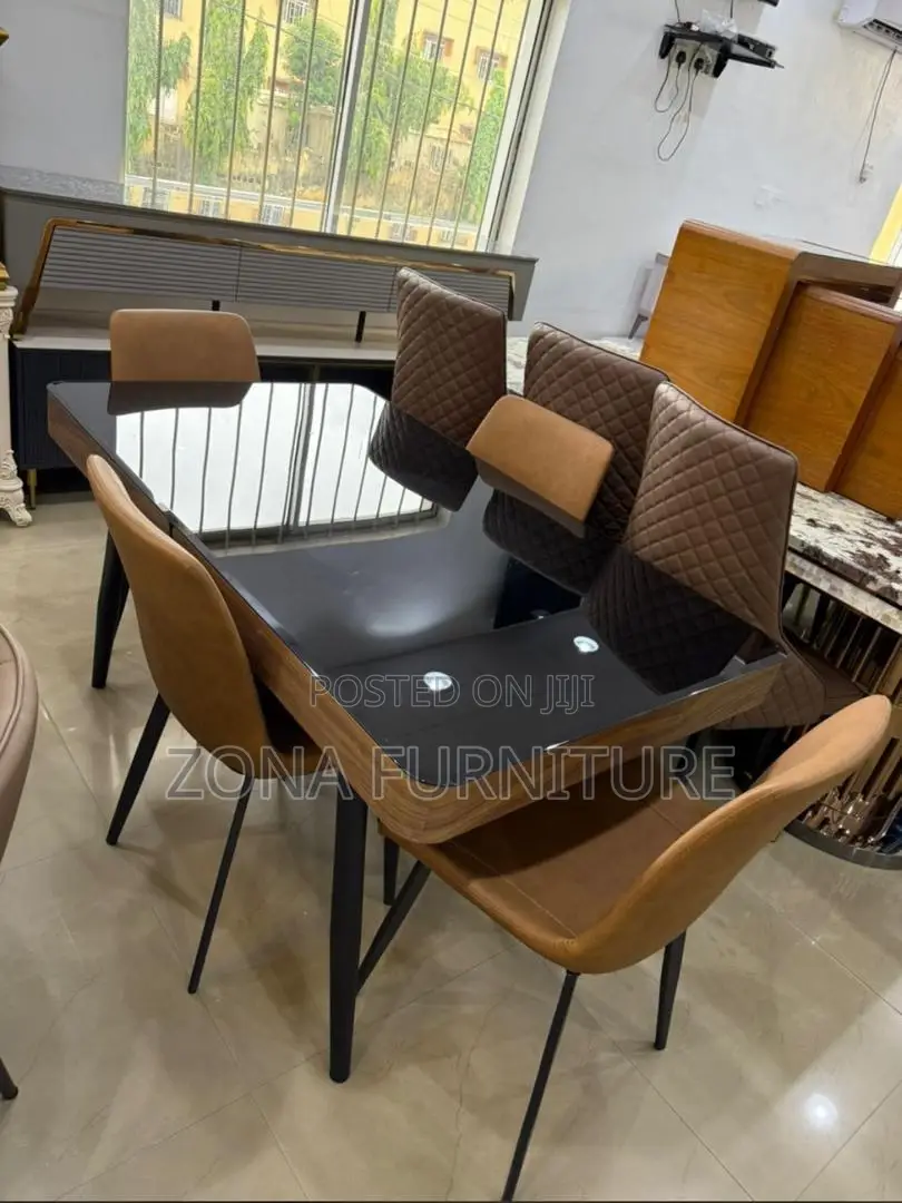 High Quality Four (4) Seater Wooden Dining Table and Chair