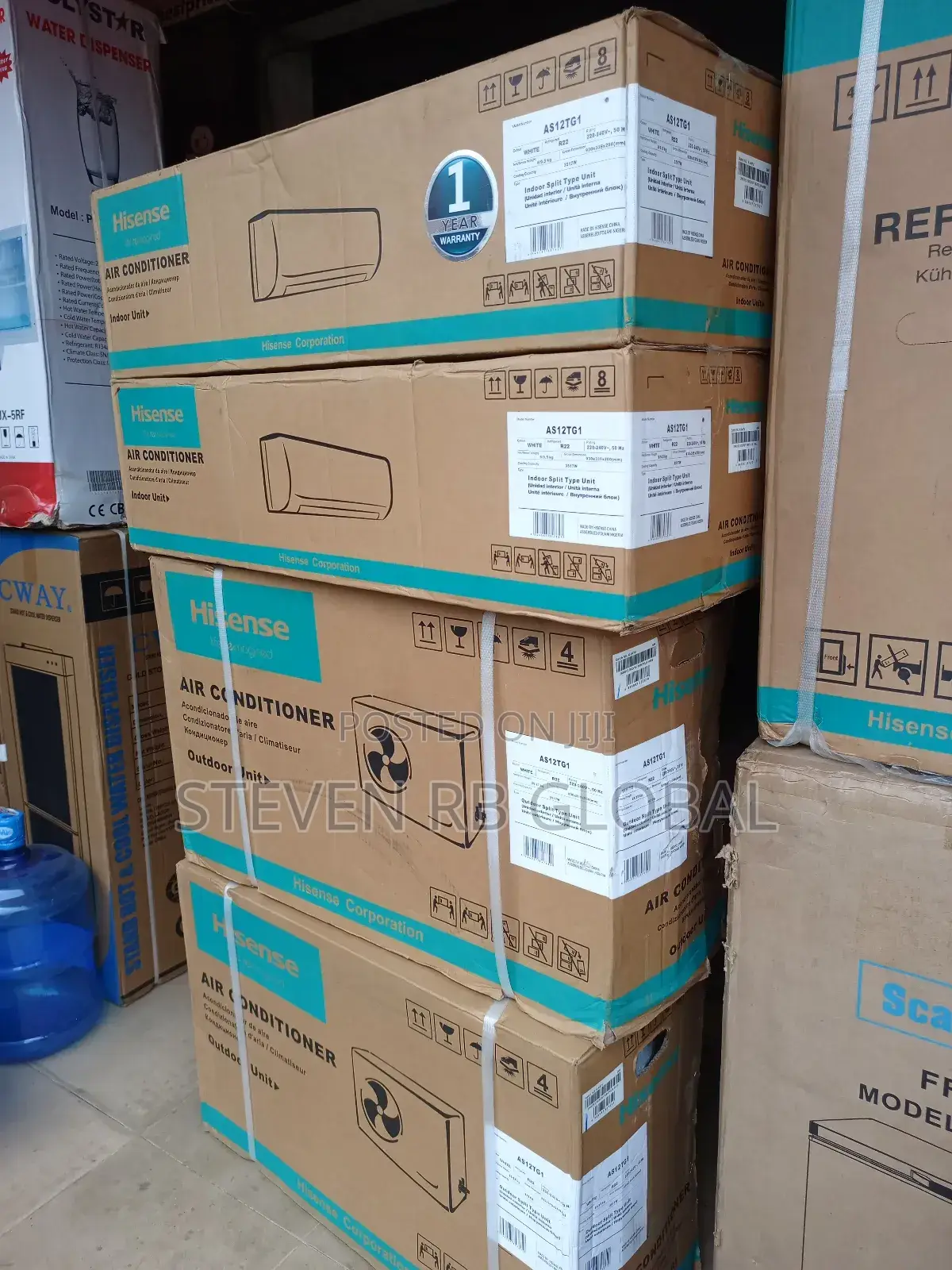 Hisense 1.5hp Air Conditioner Split Copper As12tg1