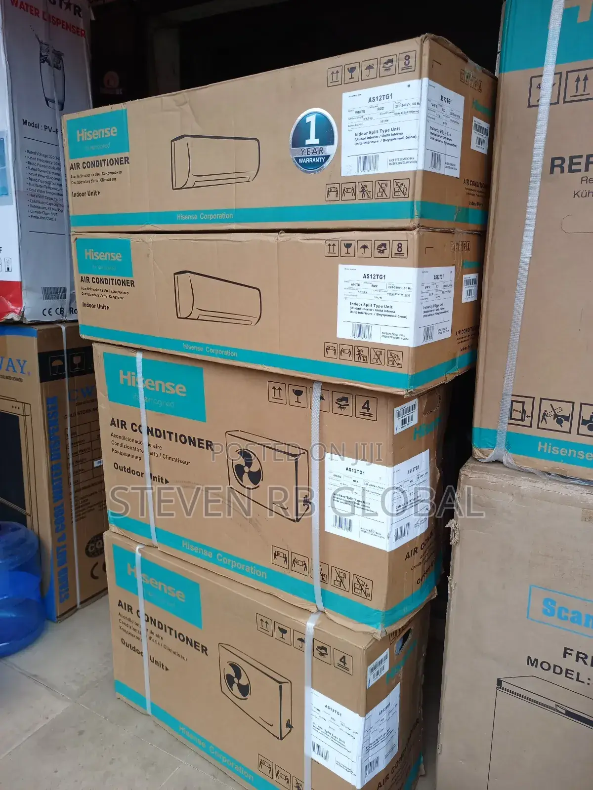Hisense 1.5hp Air Conditioner Split Copper As12tg1