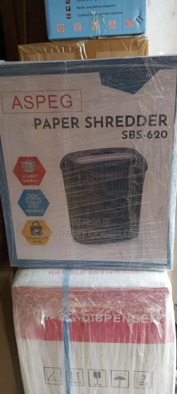 Aspeg Paper Shredder SBS 620
