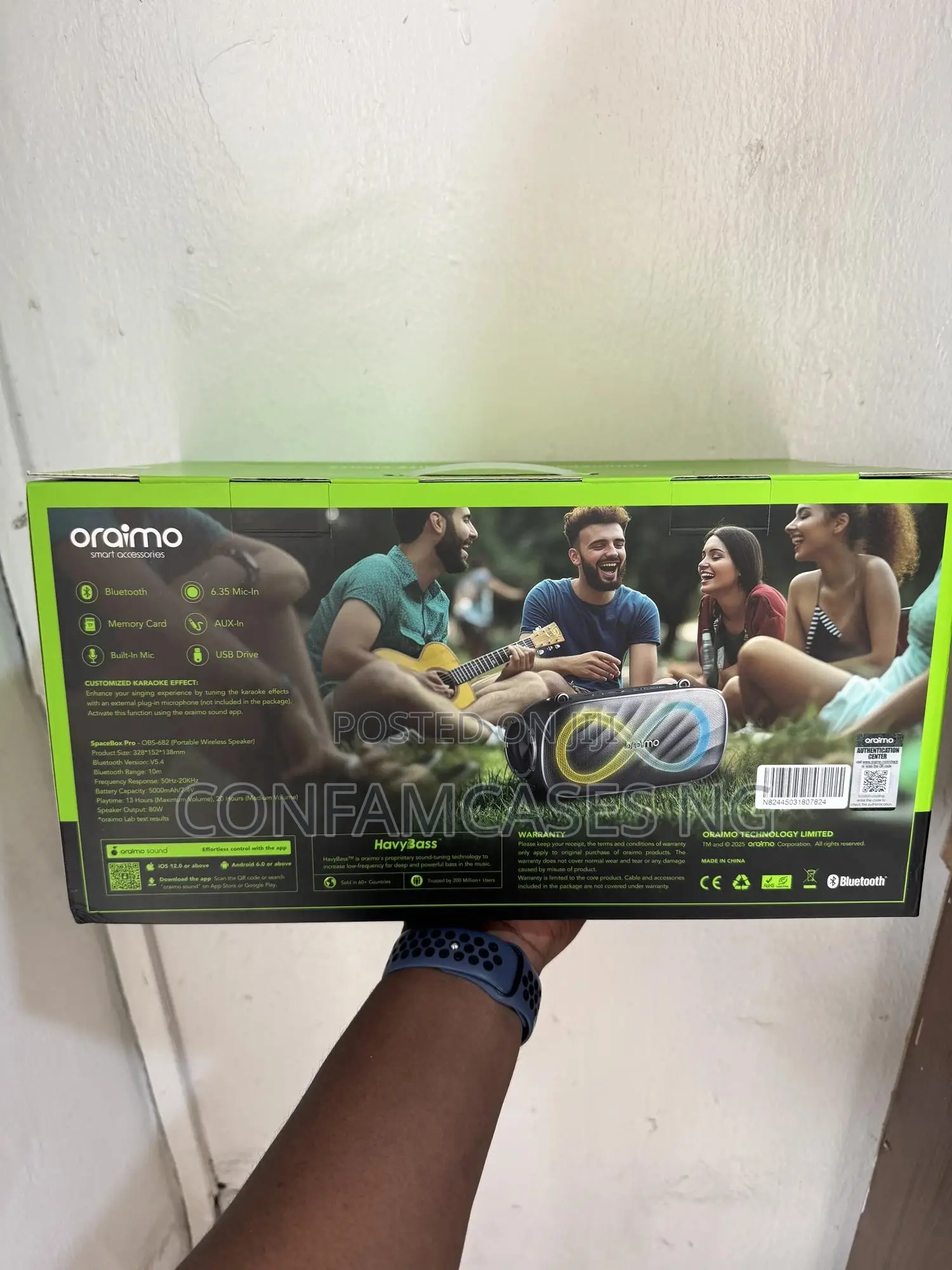 Oraimo Spacebox Space Box Pro Speaker