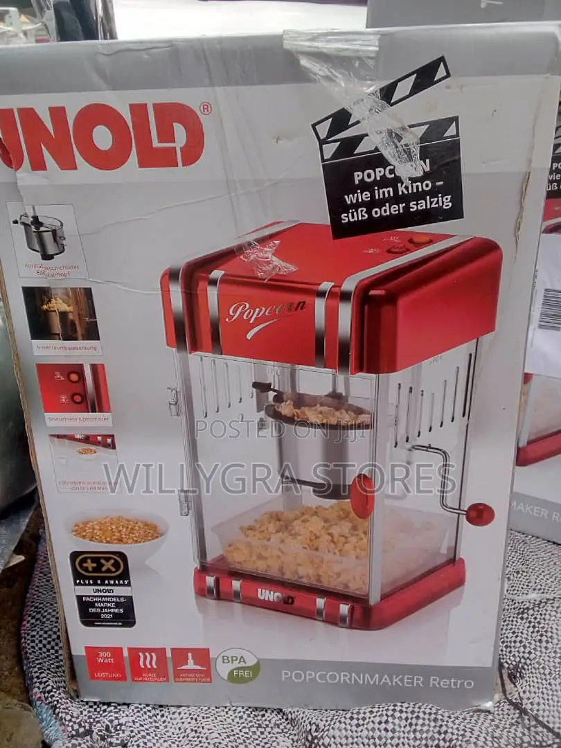 Unold Retro Popcorn Maker Machine