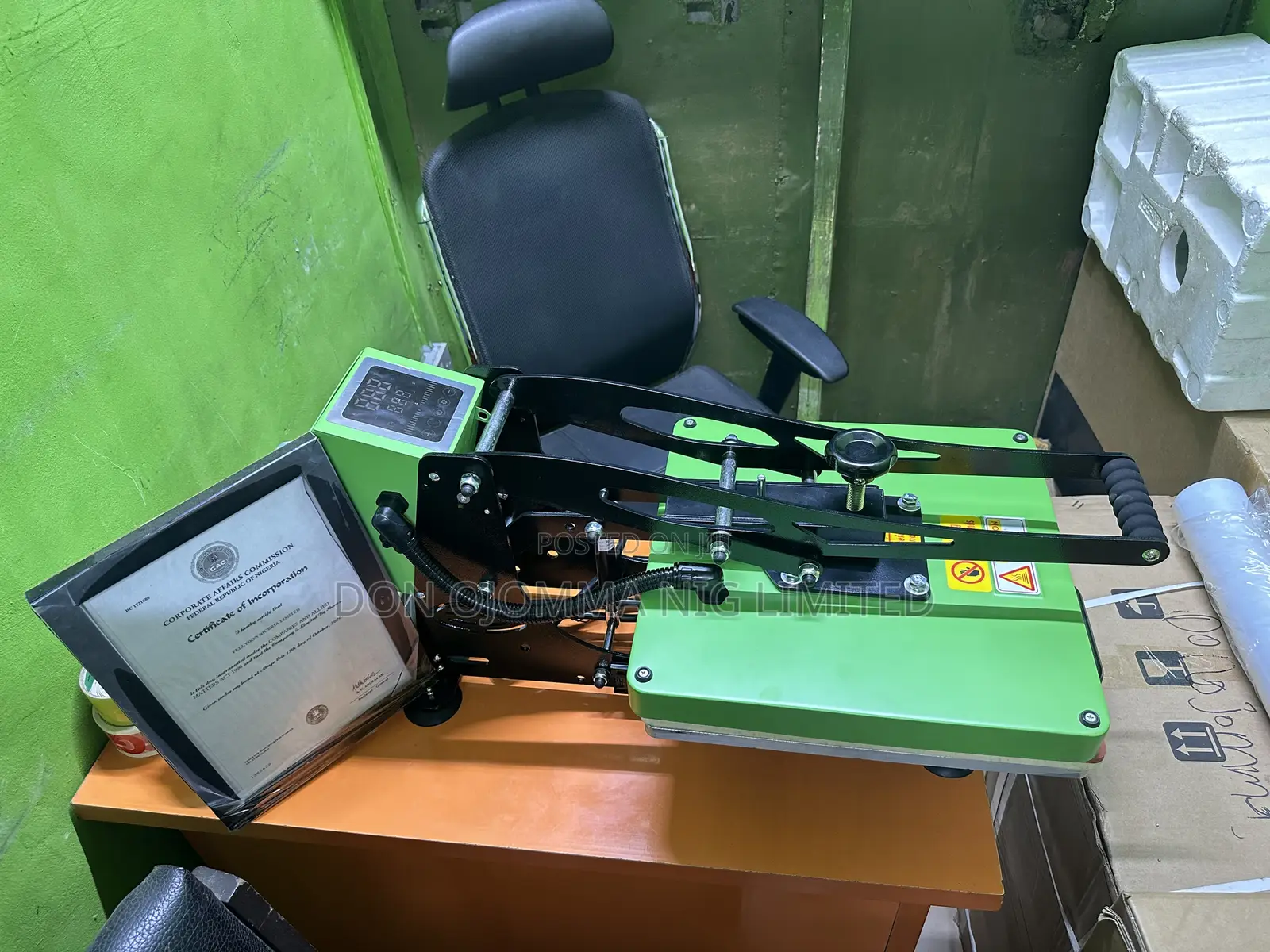38*38 Heat Press Transfer Machine With Slider Draw With Touch Screen