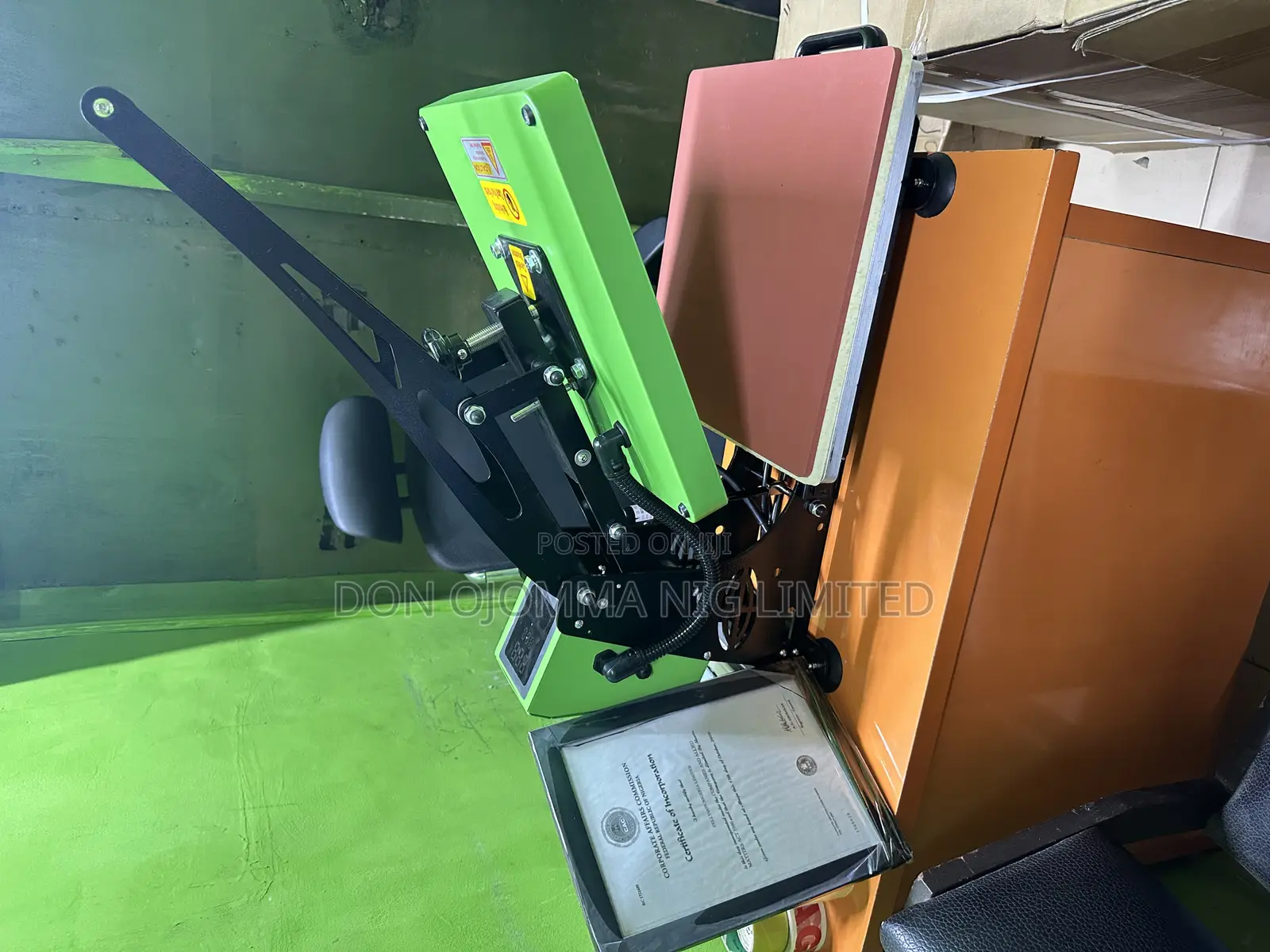 38*38 Heat Press Transfer Machine With Slider Draw With Touch Screen
