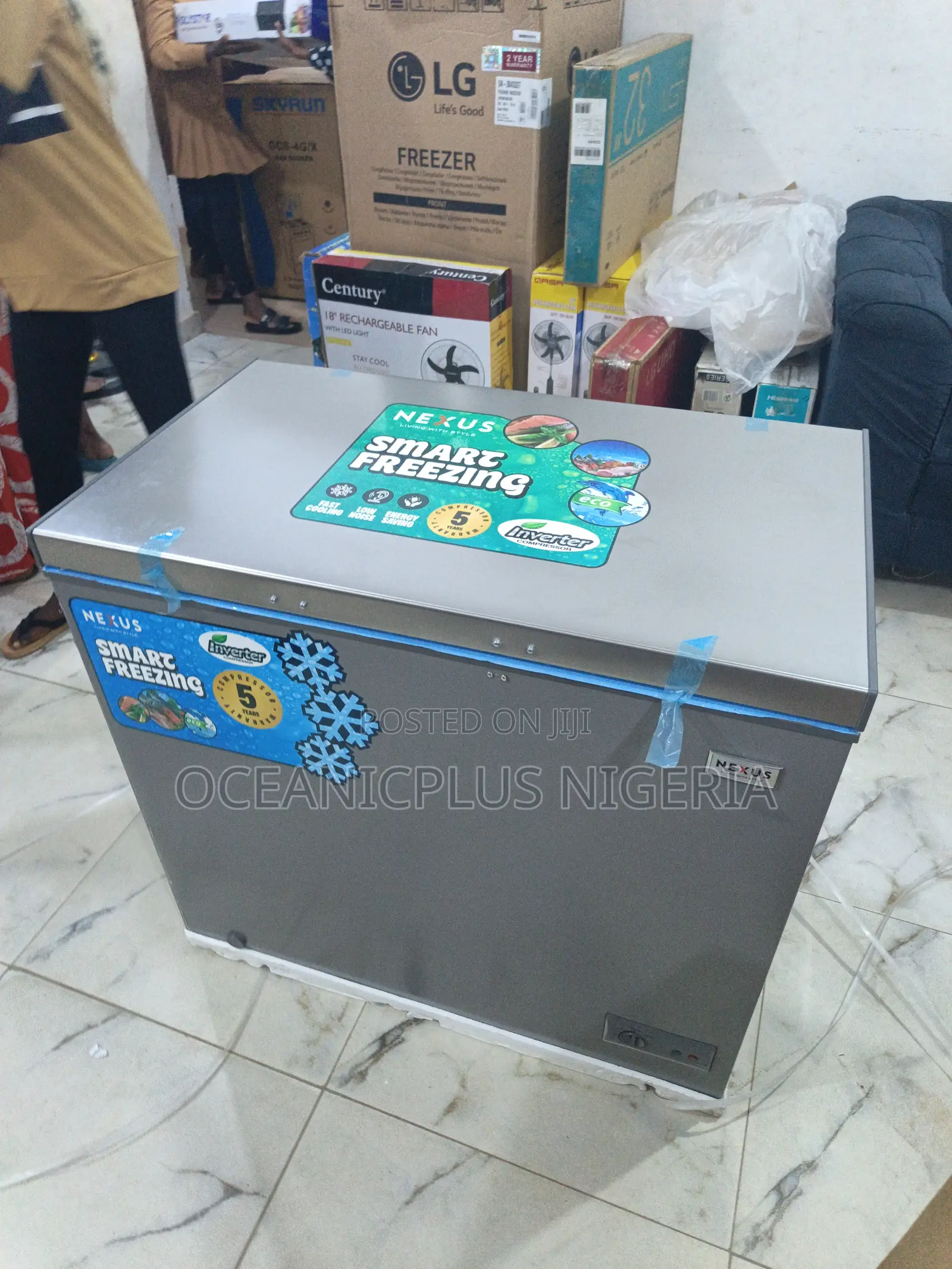 Versatile Freezer Space Nexus Nx-265 Chest Freezer.