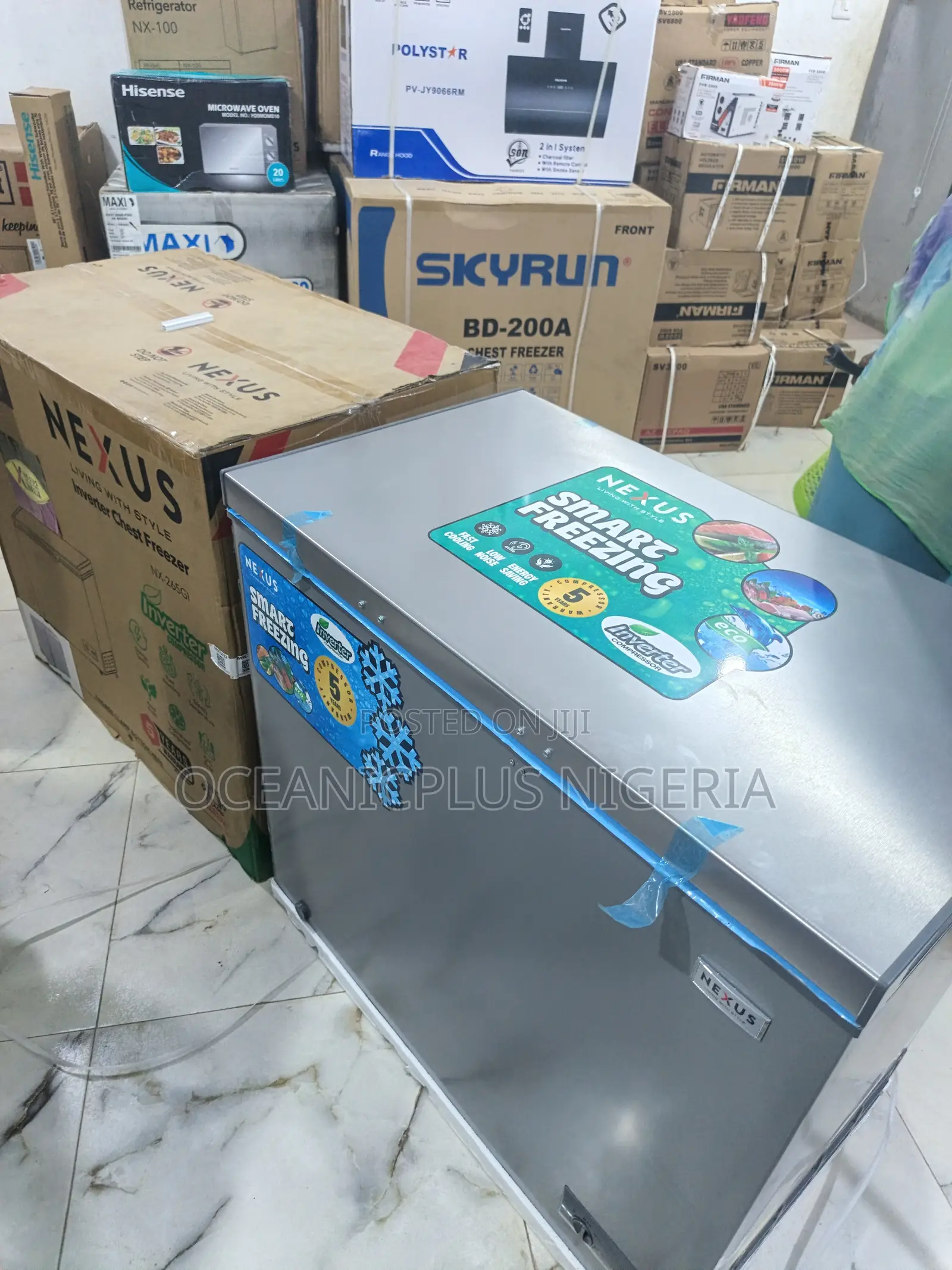 Energy Efficient Nexus (Nx-265) Chest Freezer | Inverter