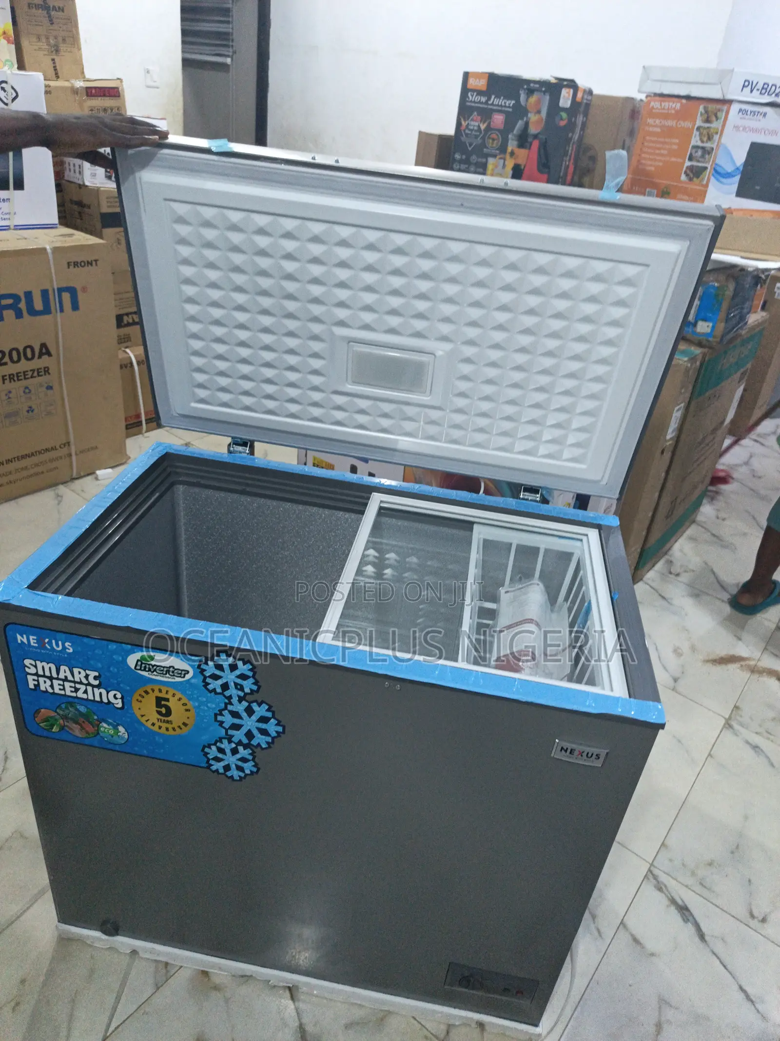 Powersaver Nexus Nx-265 Inv Chest Freezer.