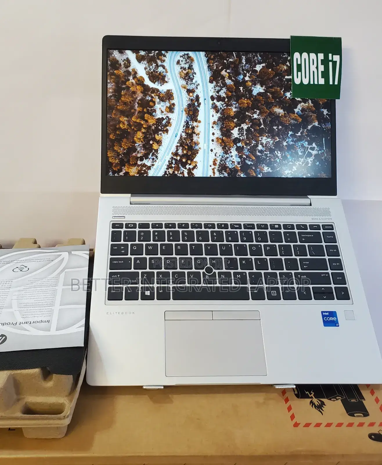 New Laptop HP EliteBook 8740W 16GB Intel Core i7 SSD 256GB