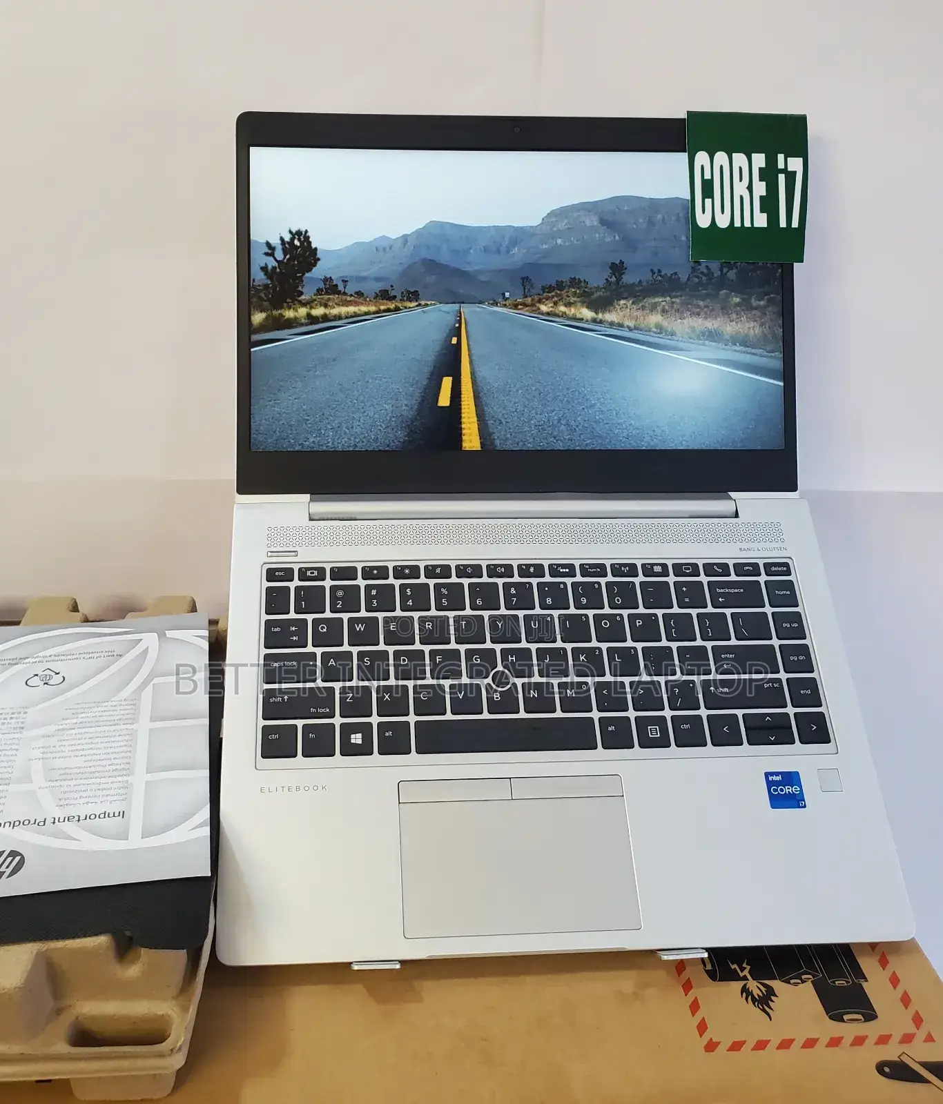 New Laptop HP EliteBook 8740W 8GB Intel Core i7 SSD 512GB