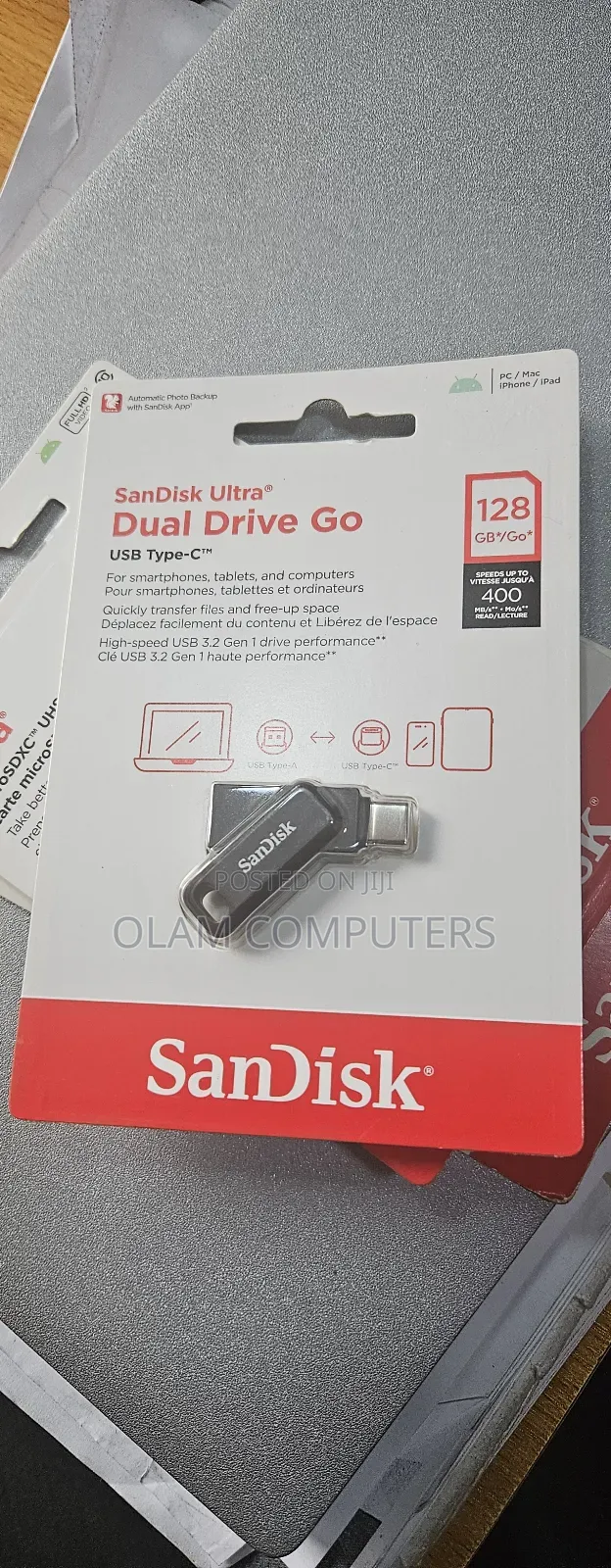 Sandisk Ultra Dual Drive Go USB-C