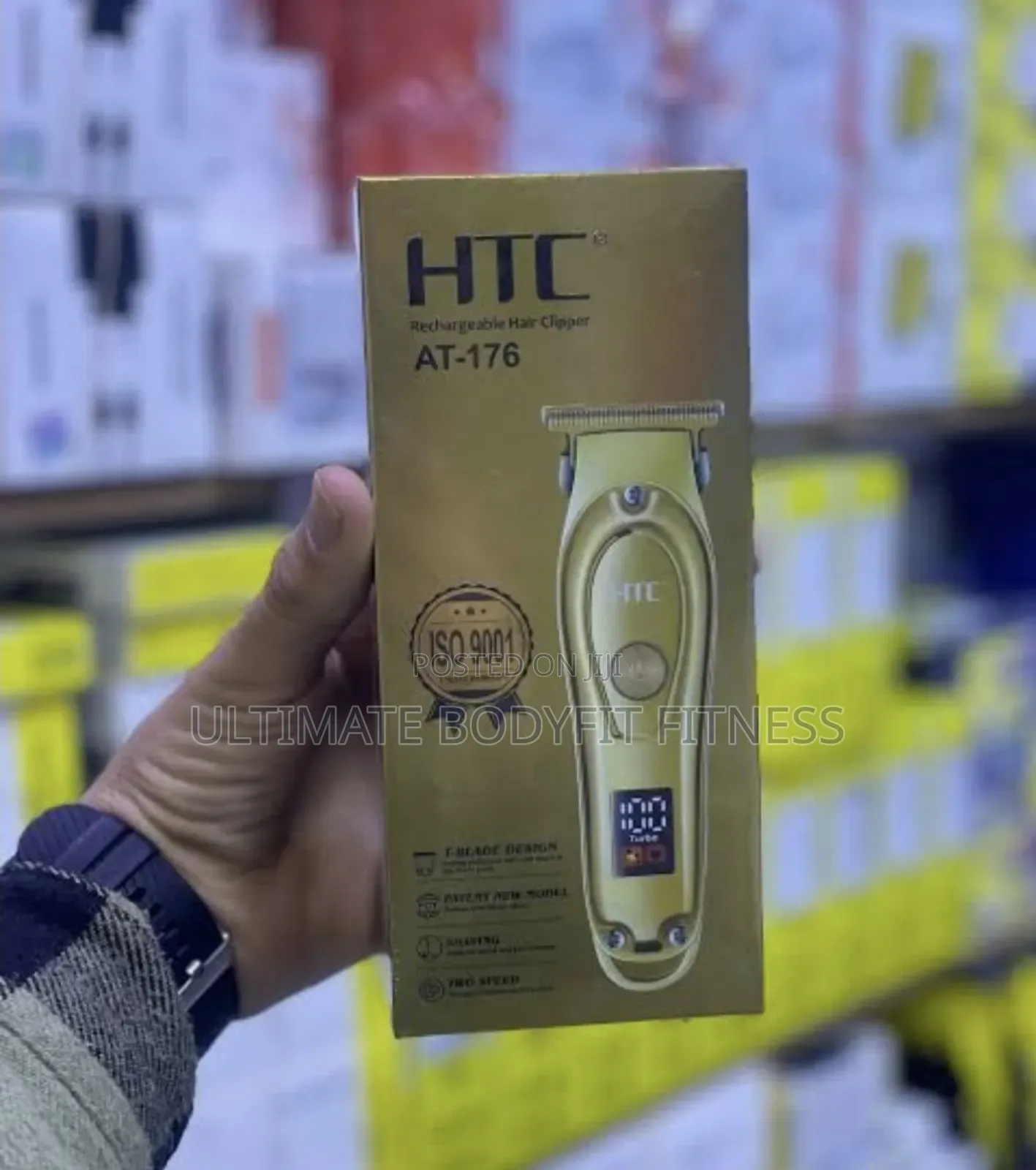 Brand New HTC 176 Rechargeable Hair Clipper