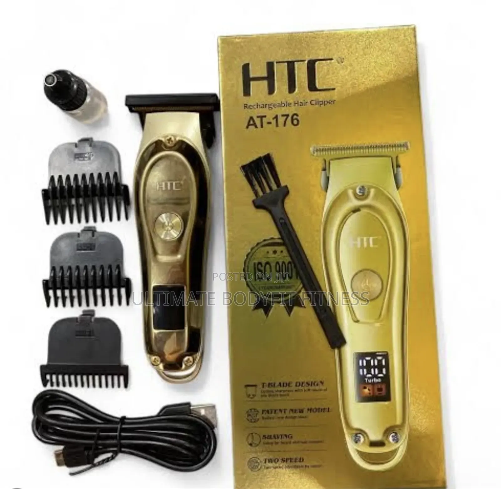 Brand New HTC 176 Rechargeable Hair Clipper