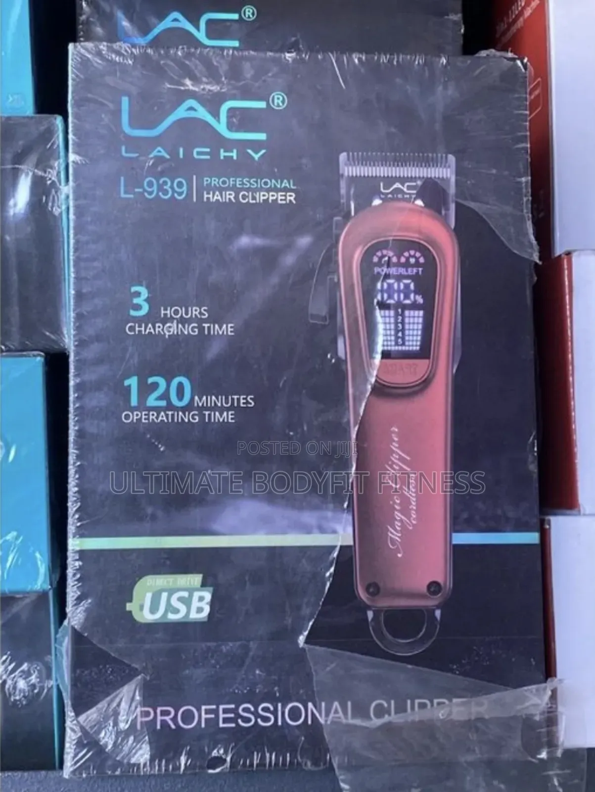 Brand New Lac Laichy L-939 Rechargeable Clipper
