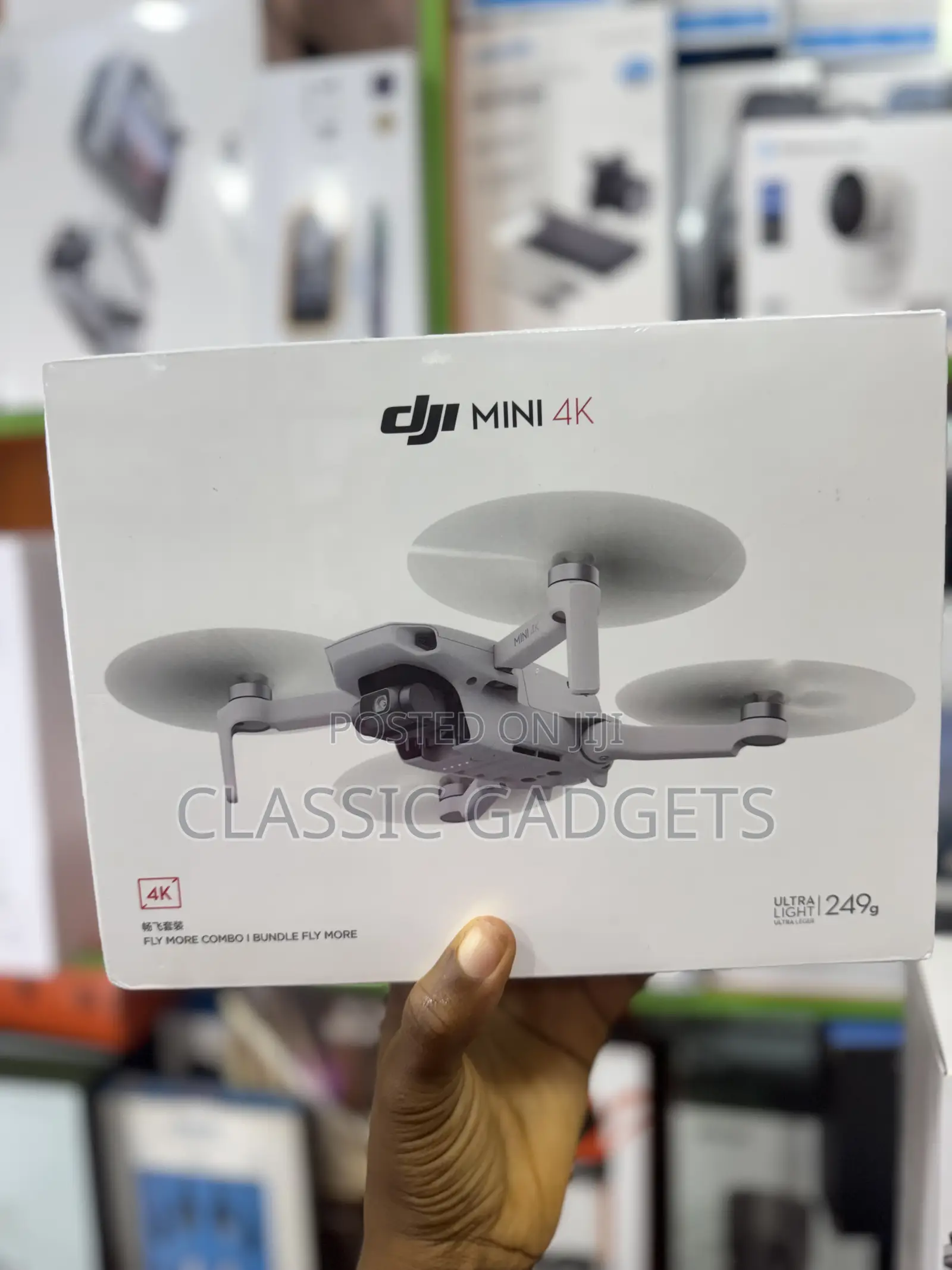 Dji Mini Fly More Combo, Drone With Uhd Camera for Adults