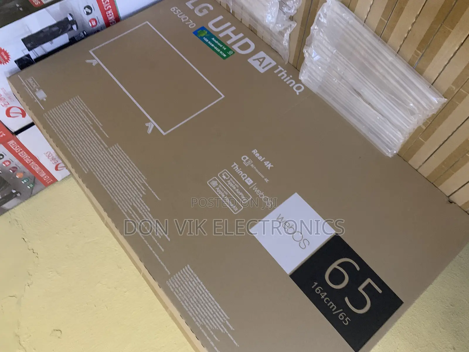 New Lg Frameless 65 Inches Smart Television