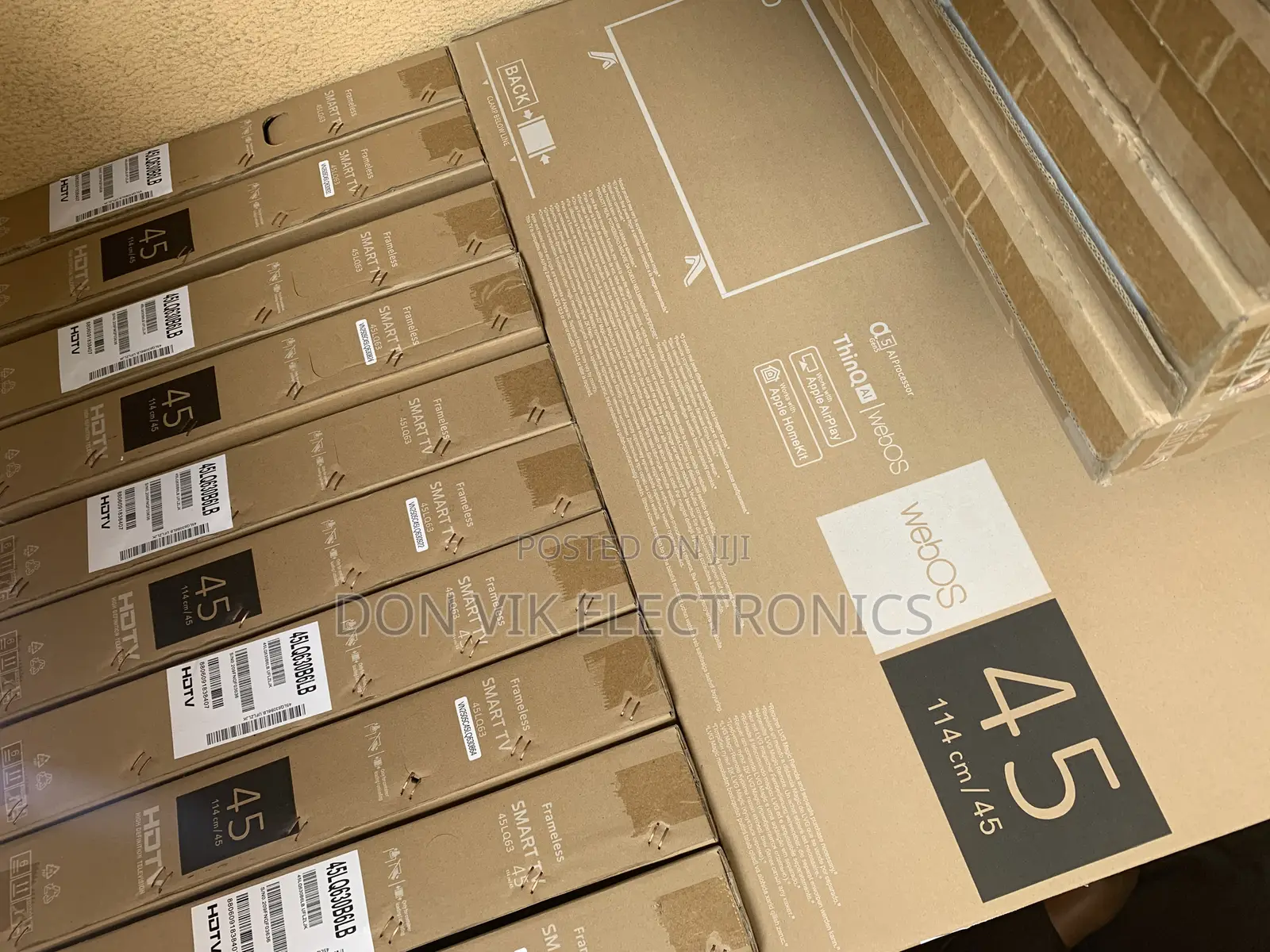 Brand New Frameless Lg Smart Tv