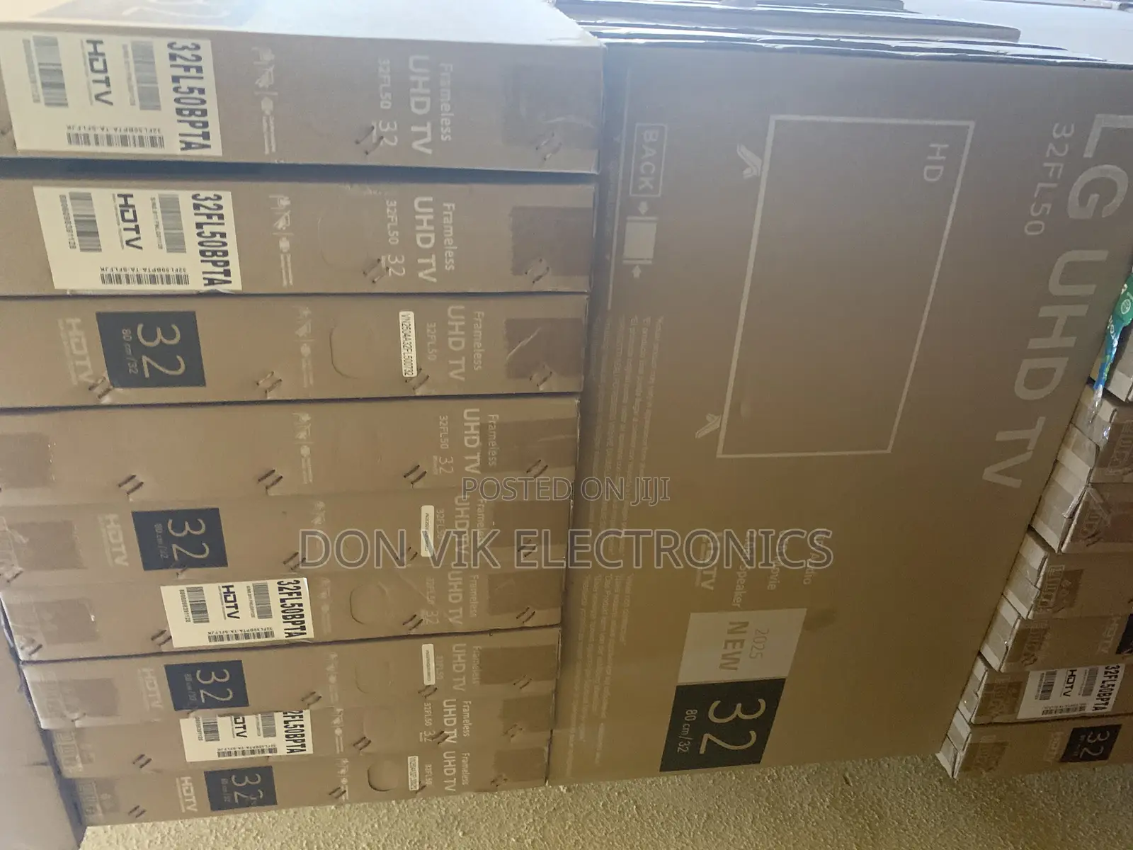 Affordable Brand New Frameless 32 Inches Full Smart Tv