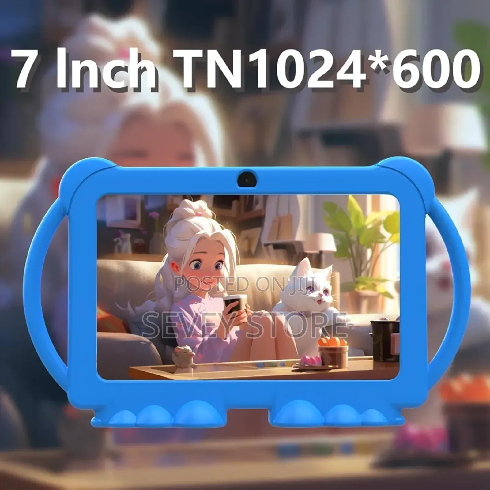 Kids Tablet 7 Inch Android 12.0 for Toddler, 4gb Ram 32gb Rom Bluetoot
