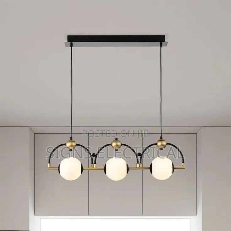 Modern Scandinavian Glass Chandelier