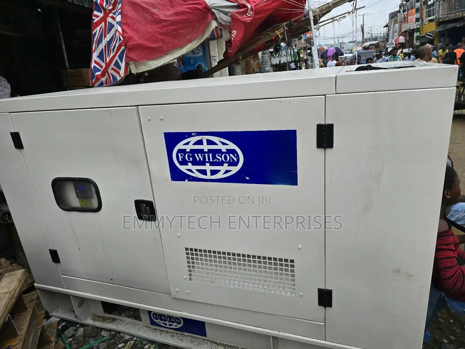 Very Strong Diesel Soundproof Generator Fg Wilson 100kva