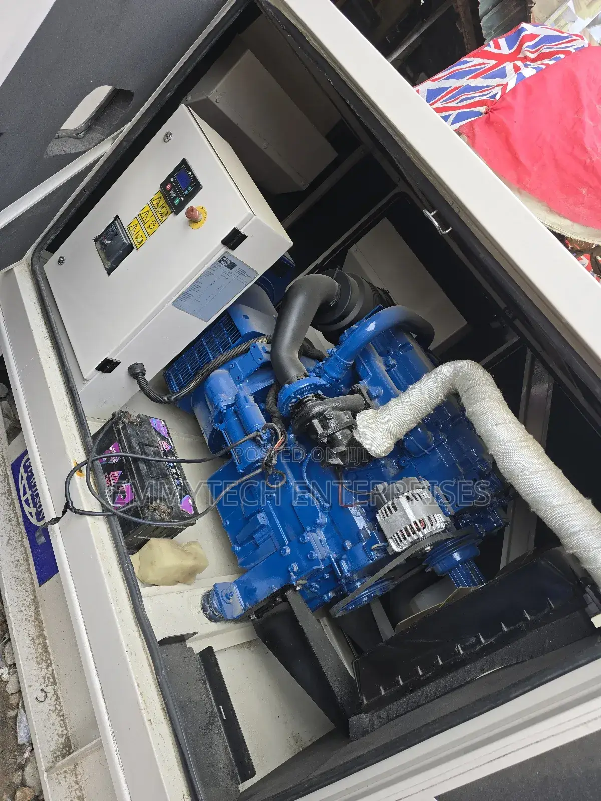 Very Strong Diesel Soundproof Generator Fg Wilson 100kva