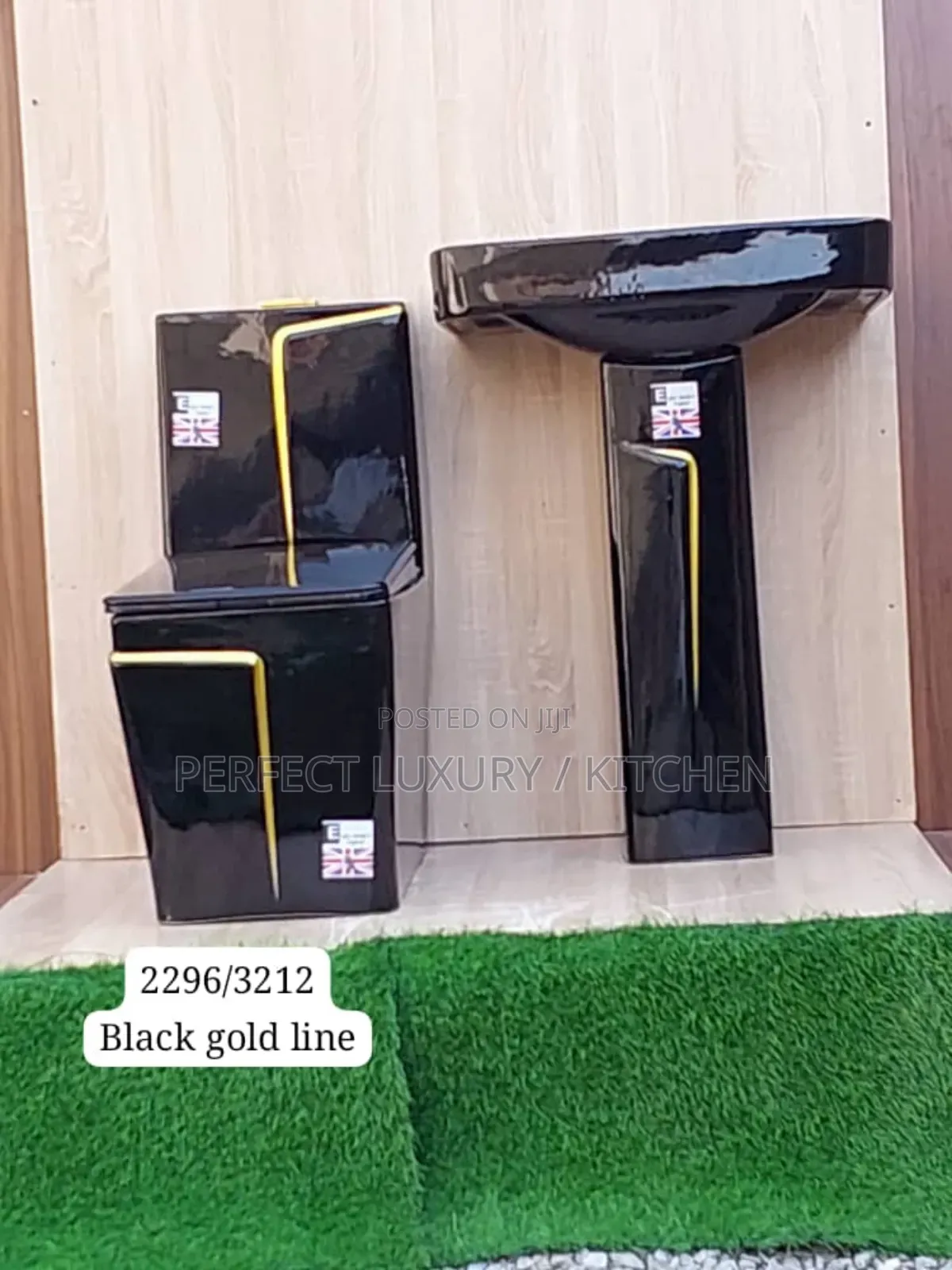Executive Black Water Closets Available