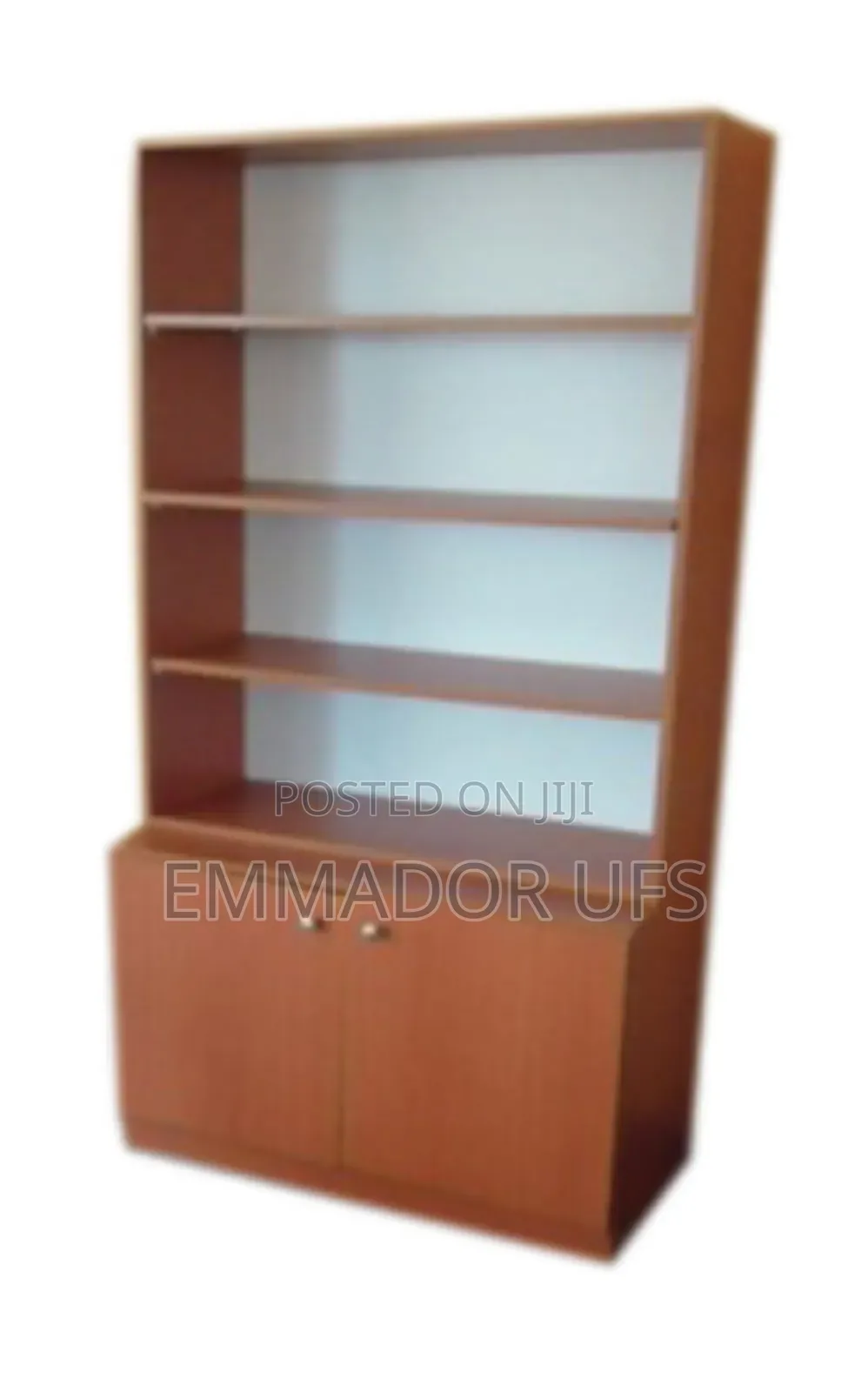 Library Bookcase With Underneath Storage