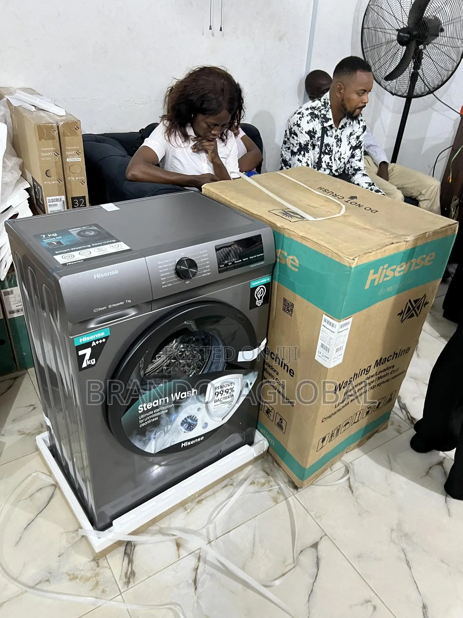 Newly Designed 7kg Hisense Front Load Washing Machine