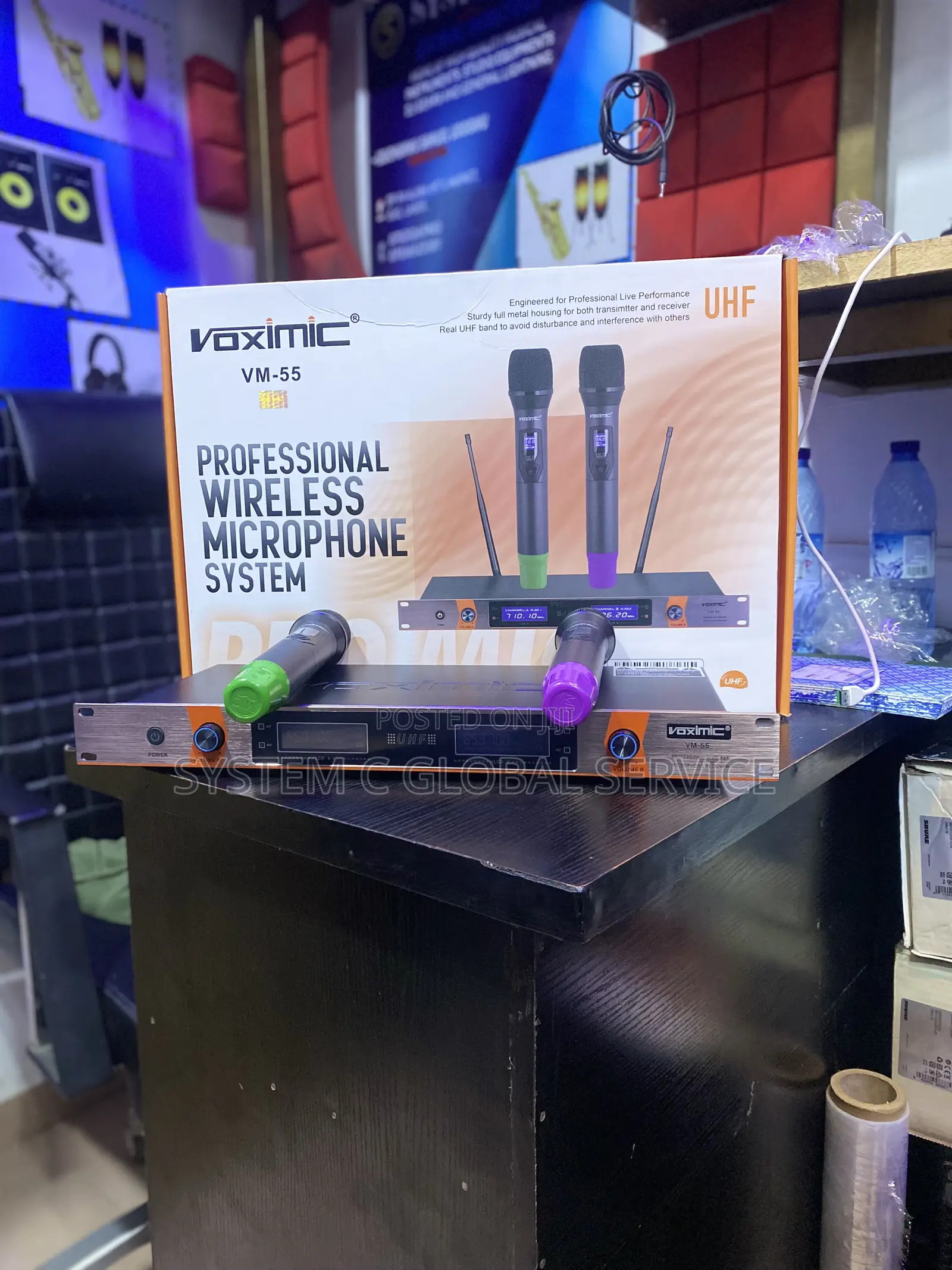 Voximic Vm-55 Wireless Microphone System