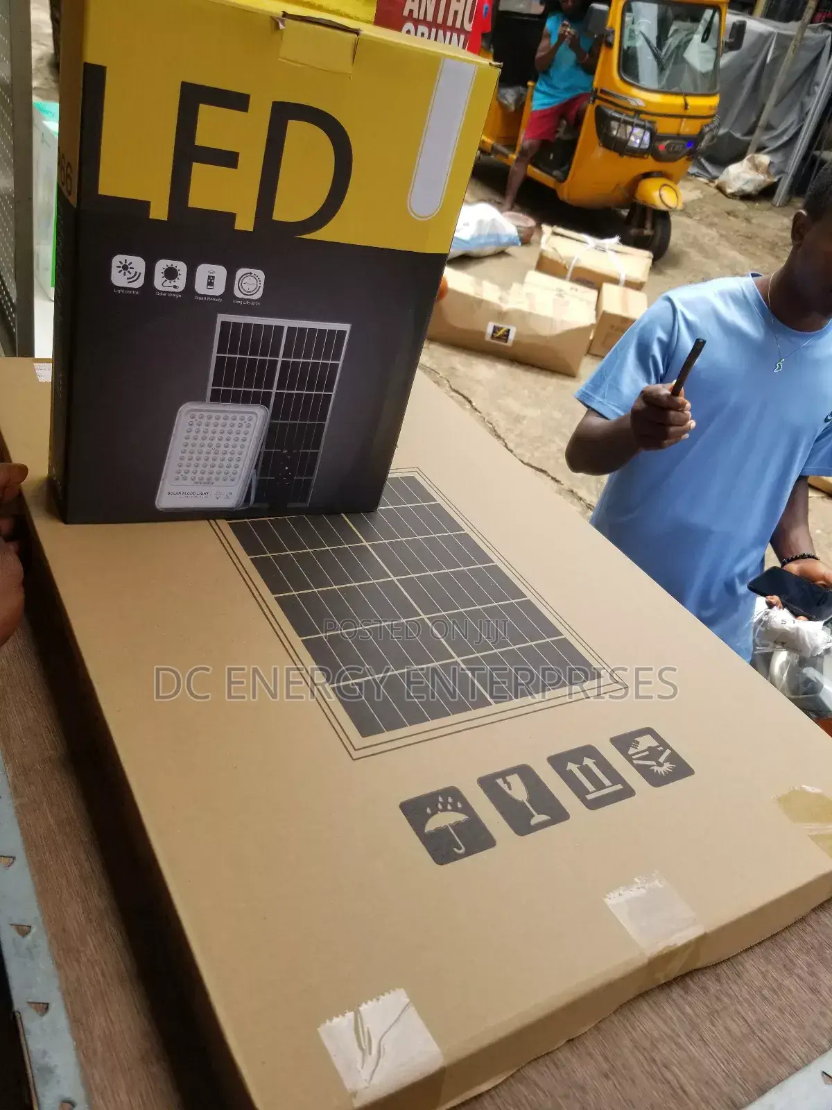 300w Solar Street Flood Light