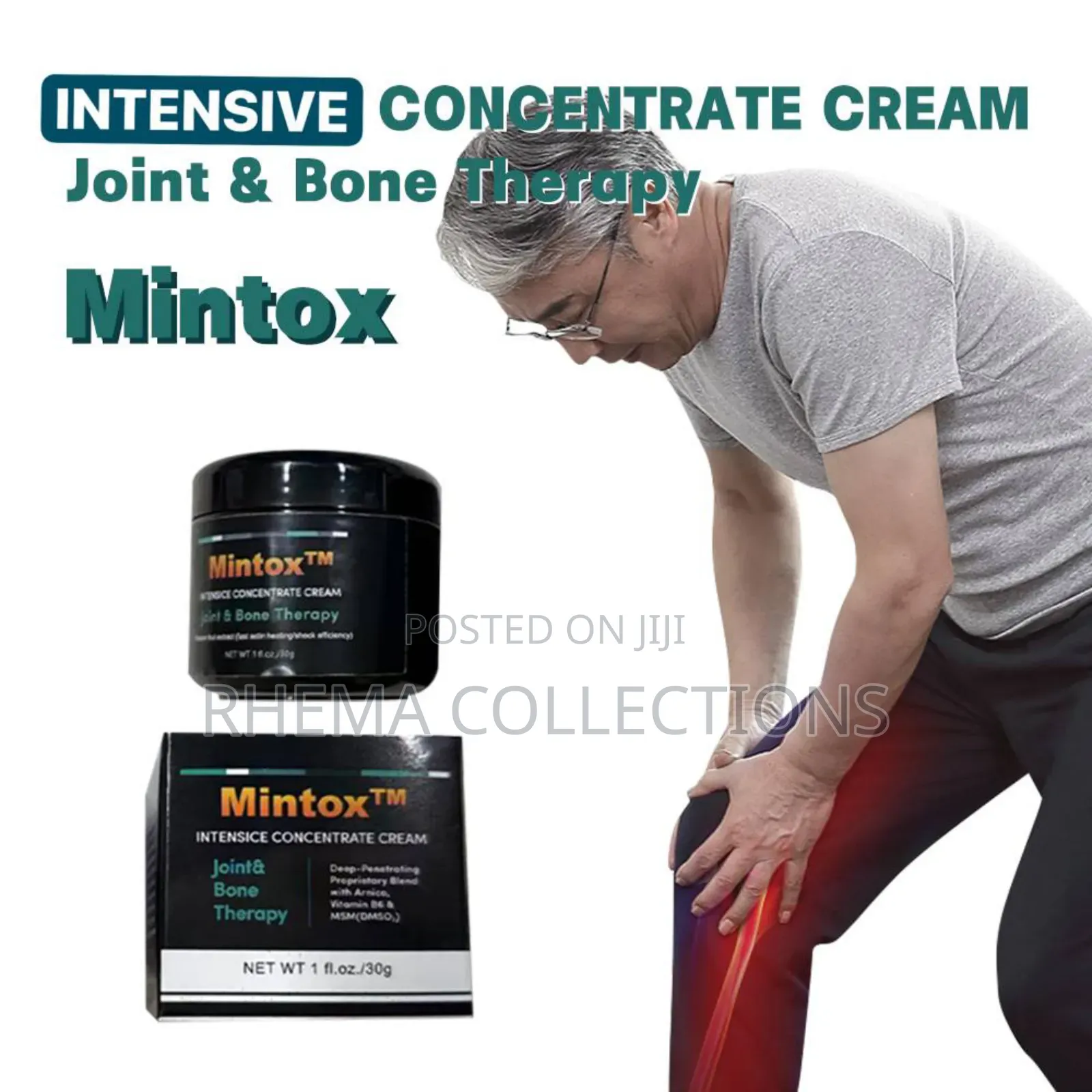 Mintox Intensive Concentrated Joint Bone Therapy Cream (30g)