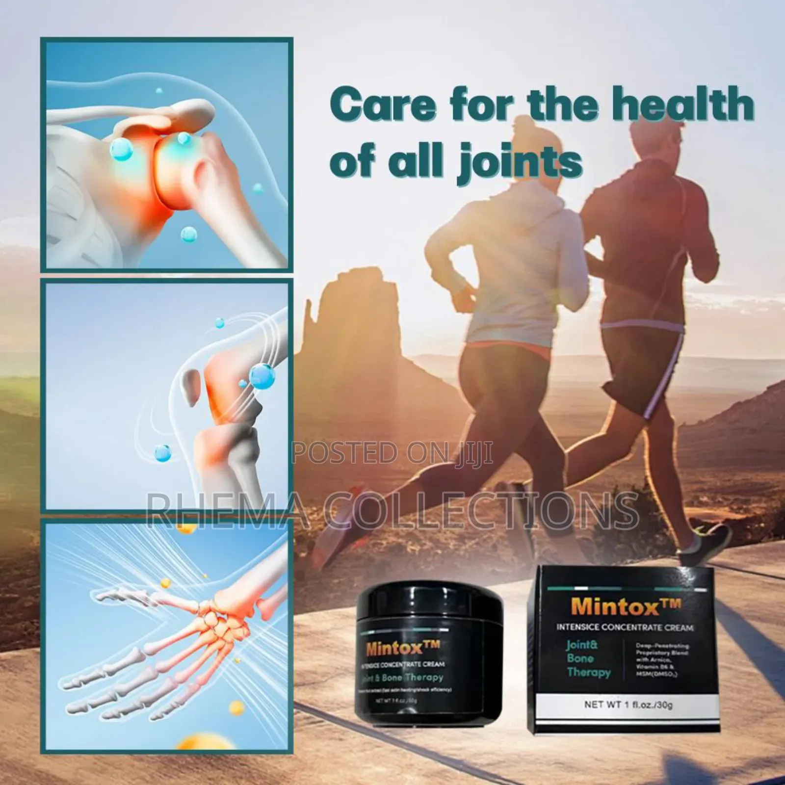 Mintox Intensive Concentrated Joint Bone Therapy Cream (30g)