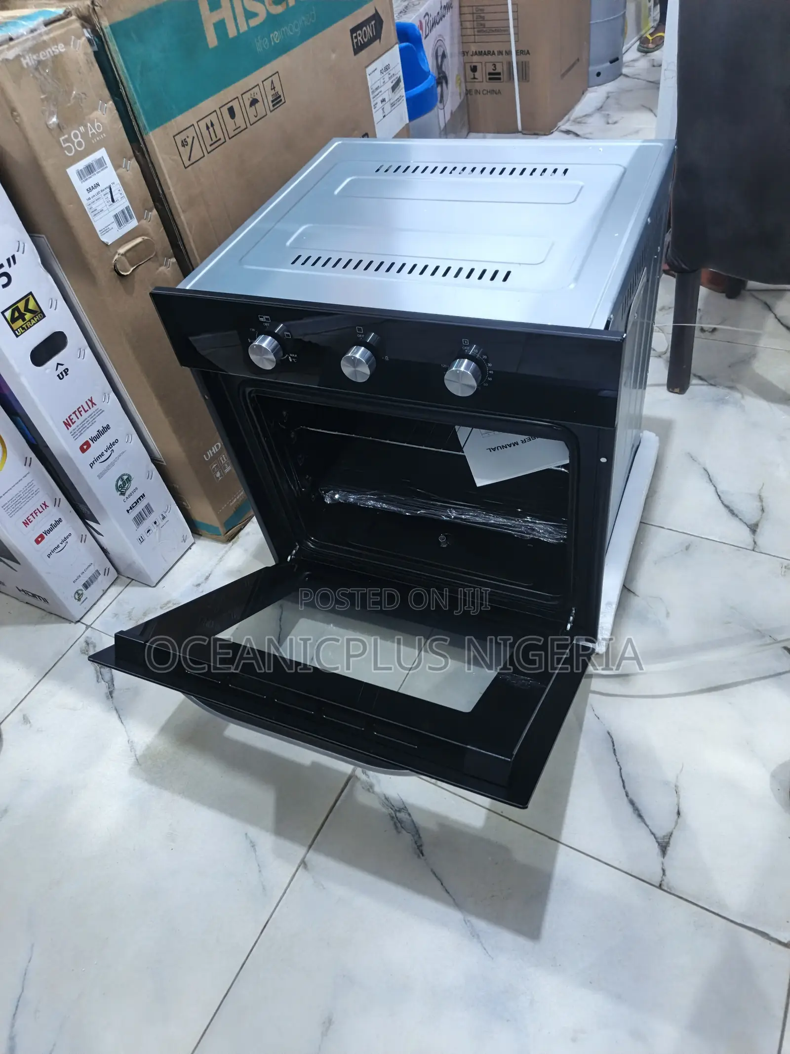 Simple Knob Control Homestar Built Electric Oven(Hsqmb60-Bk)
