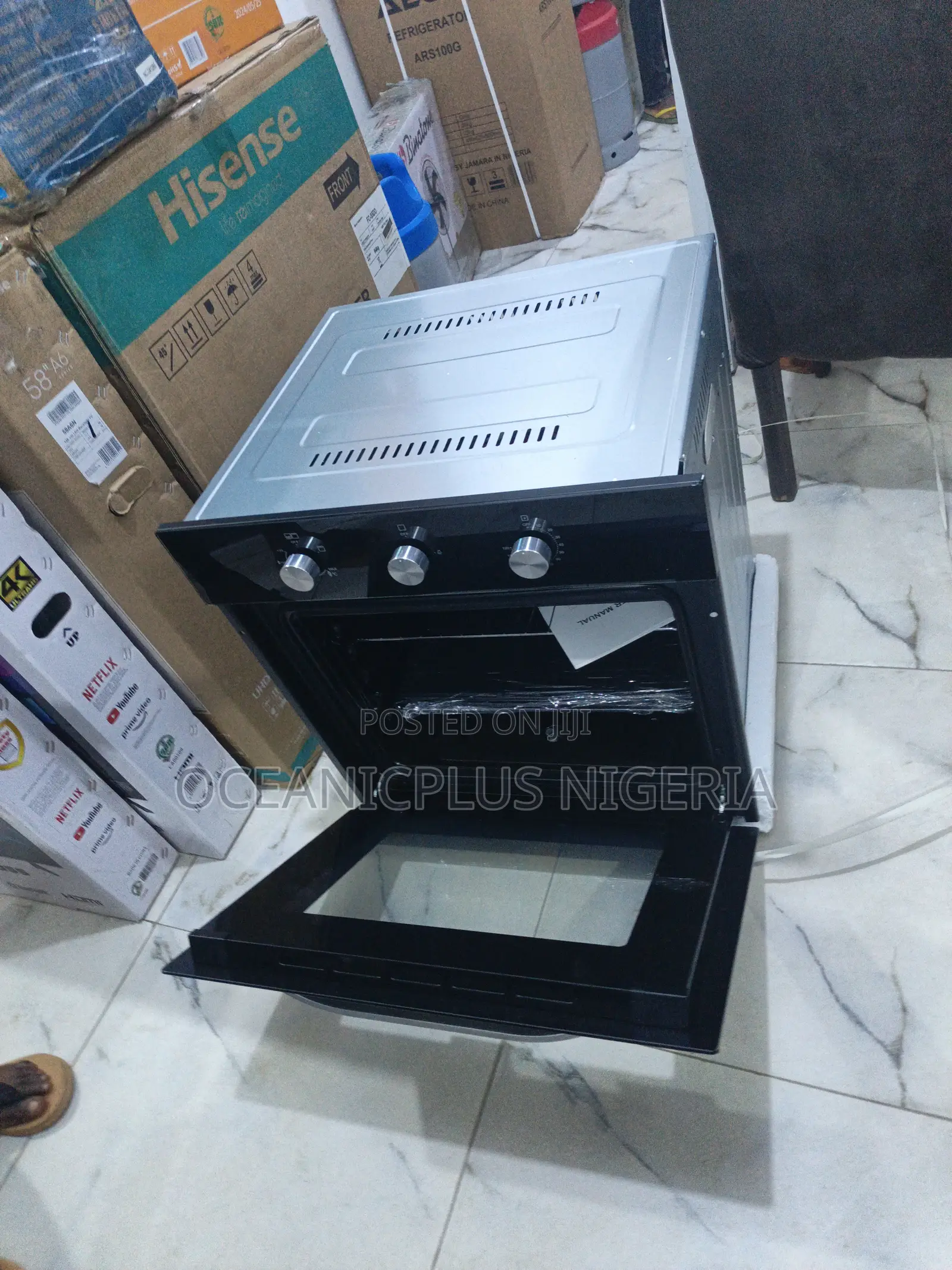 Budget-Friendly Built-in Oven – (Hsqmb60-Bk), Gas Electric