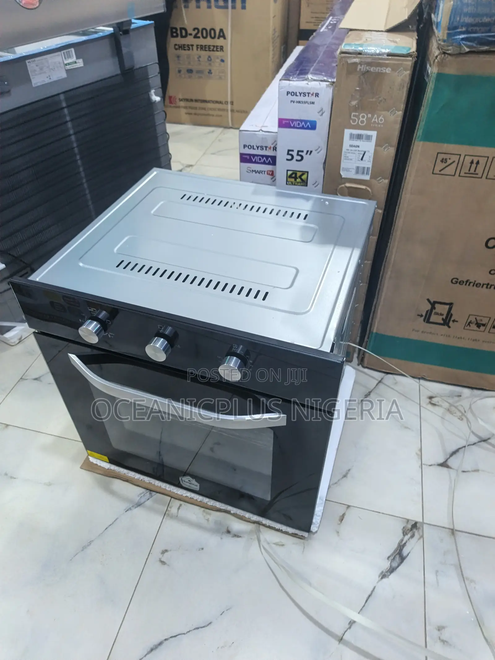 Homestar Comfort Cook 60×60 Built-in Oven (Hsqmb60-Bk)