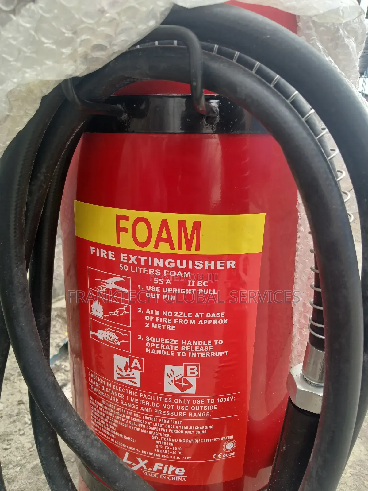 50kg Foam Fire Extinguisher 🧯