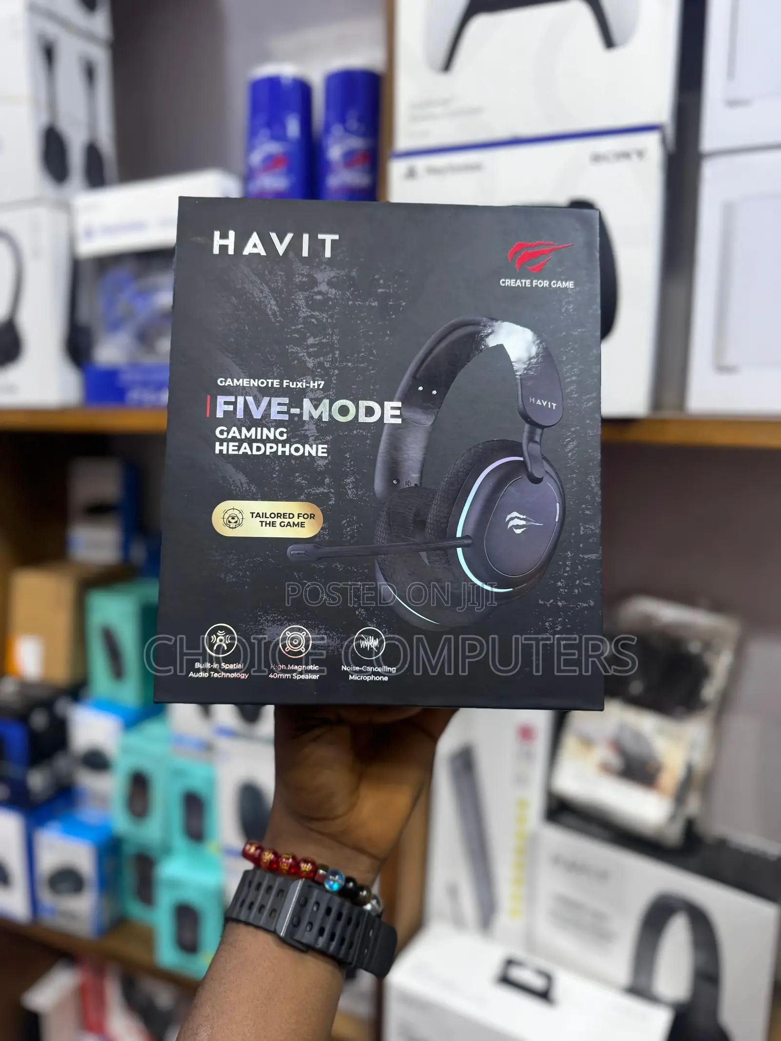 Havit Gamenote Fuxi-h7 Five-mode Gaming Headphones