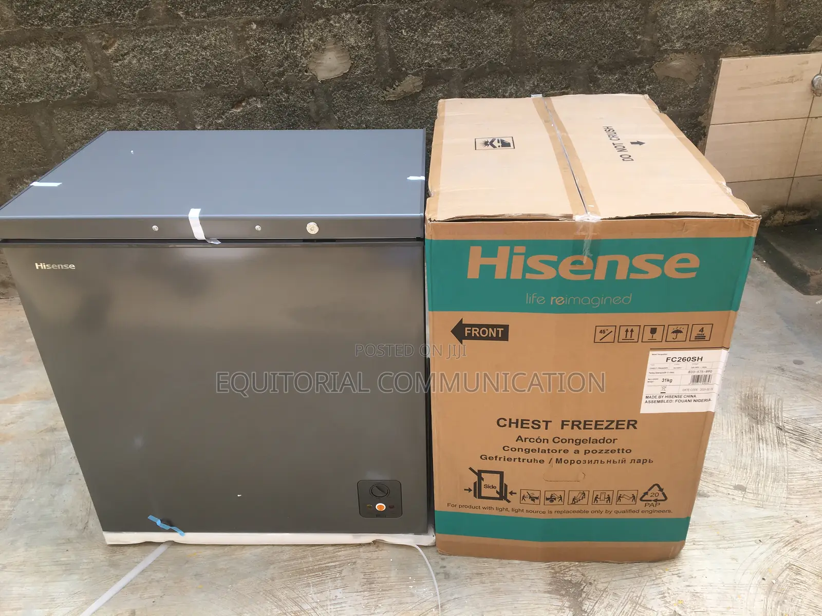 Hisense 198l Chest Freezer With Defrost Drain