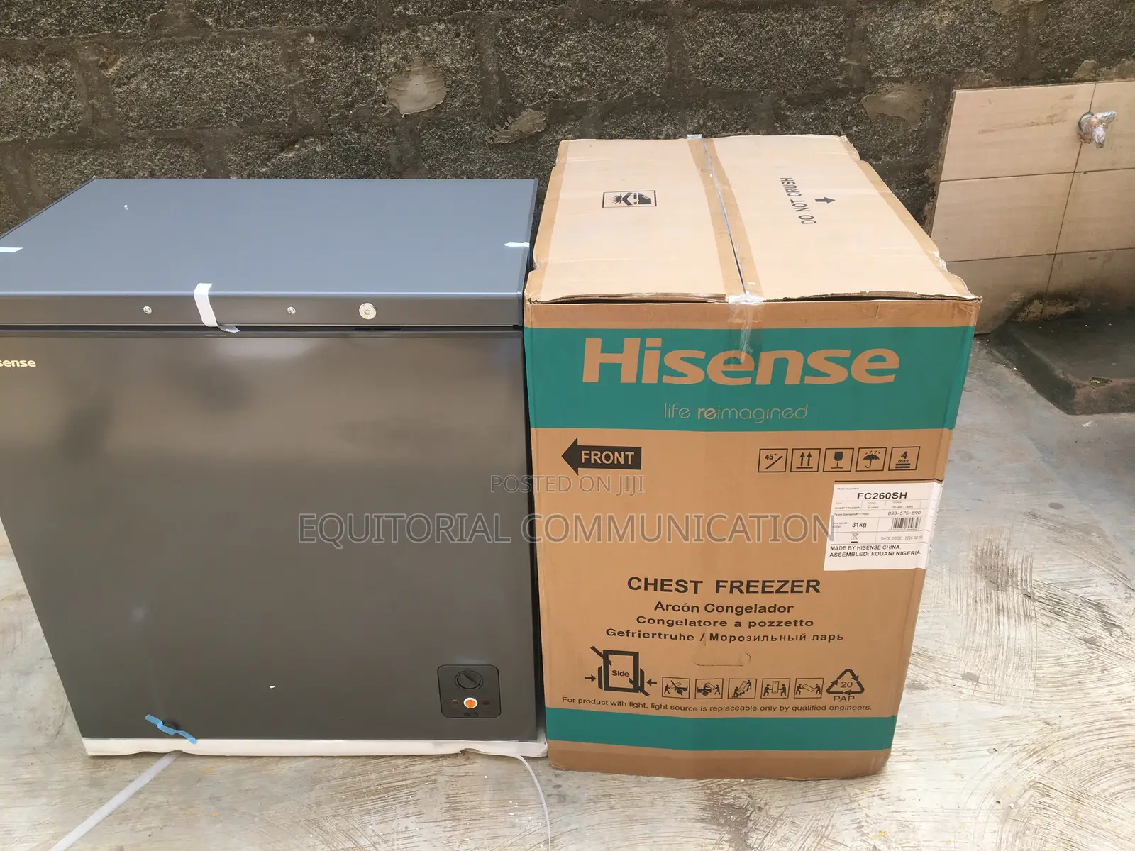 Hisense 198l Chest Freezer With Defrost Drain