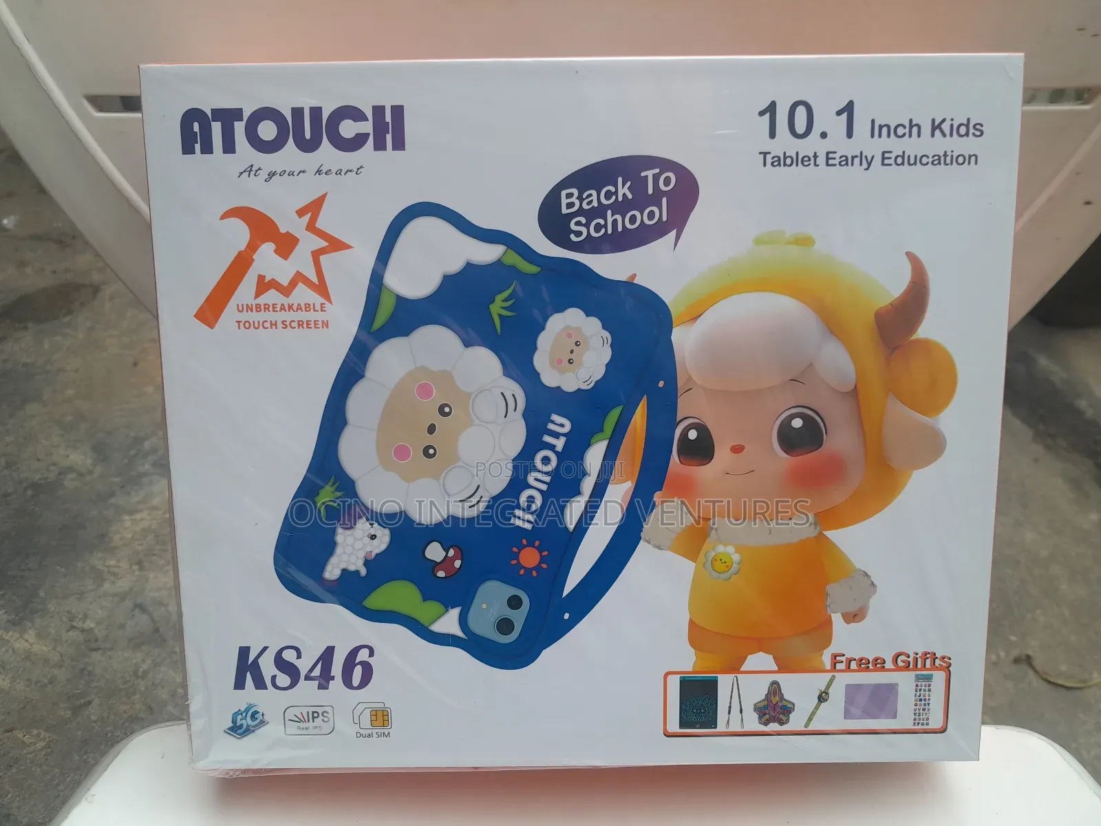 Sim Enabled 5g 12000mah Battery Unbreakable Kids iPad